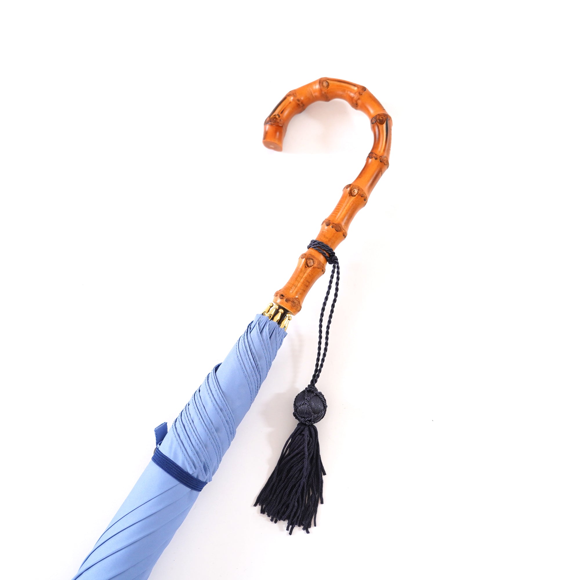 WLT4 Whangee Crook | 長傘 | アーチ型ハンドル | ワンギー | 晴雨兼用傘(遮光) - グリニッジ オンラインストア