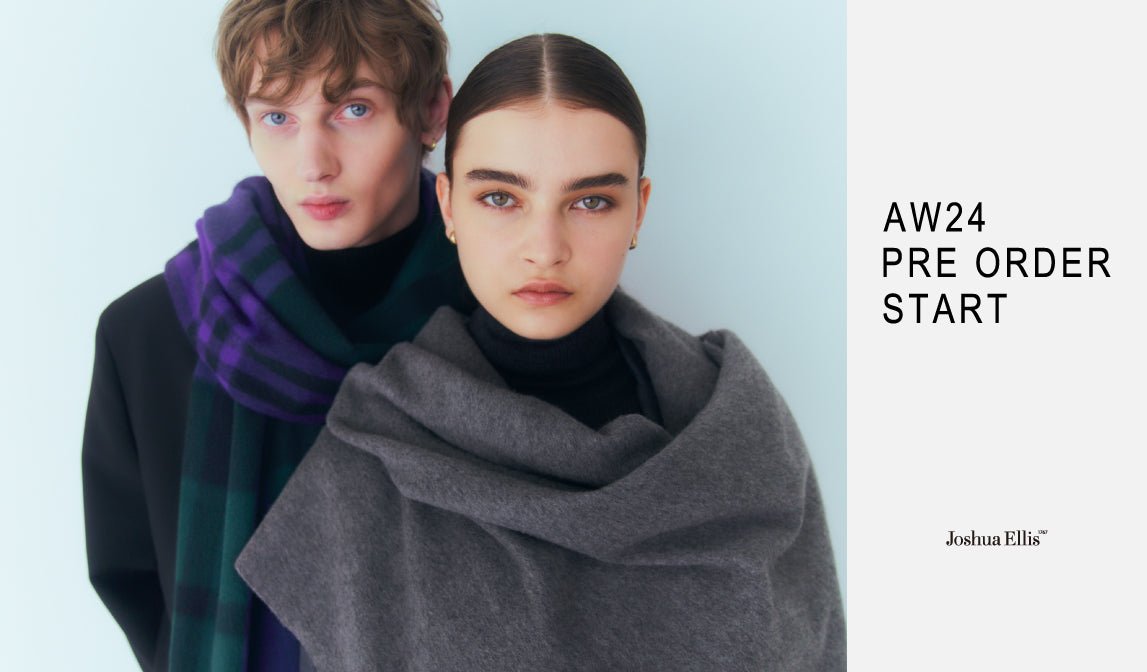 【AW24】Joshua Ellis PRE ORDER START - グリニッジ オンラインストア