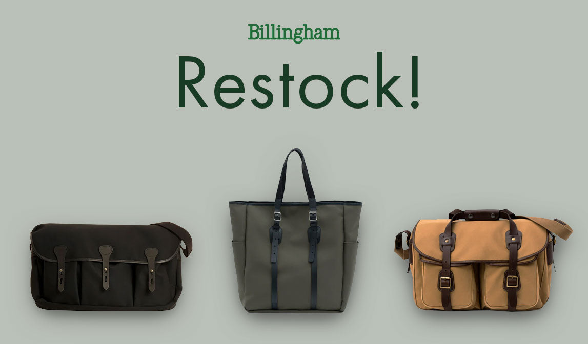 【ビリンガム】再入荷のお知らせ