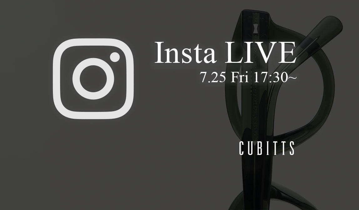 【キュービッツ】IGライブ - アイウェアブランドのご紹介 -