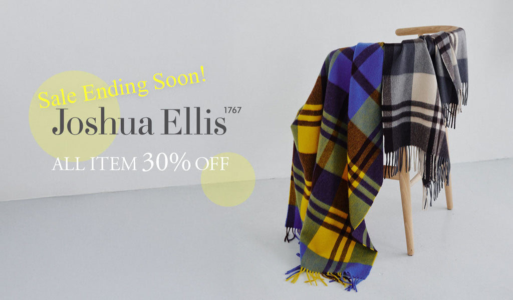 ジョシュアエリス】Sale Ending Soon ! セール終了日のお知らせ