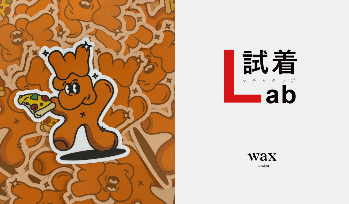 【ワックスロンドン】試着Lab限定「ステッカー」ノベルティ！