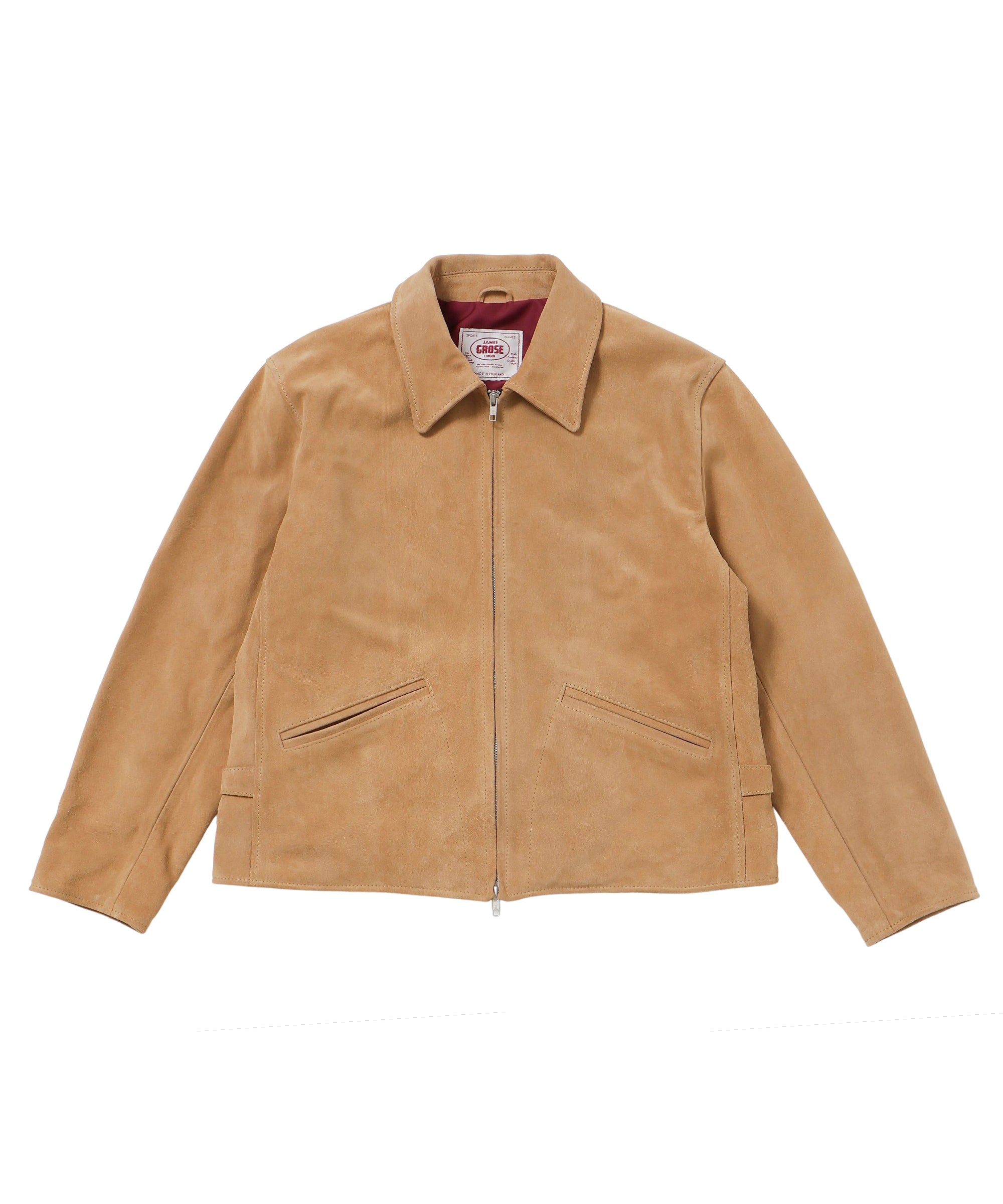 【オンライン別注】カールトン（カウ/スエード生地）- CARLTON COW SUEDE（BEIGE/LION）