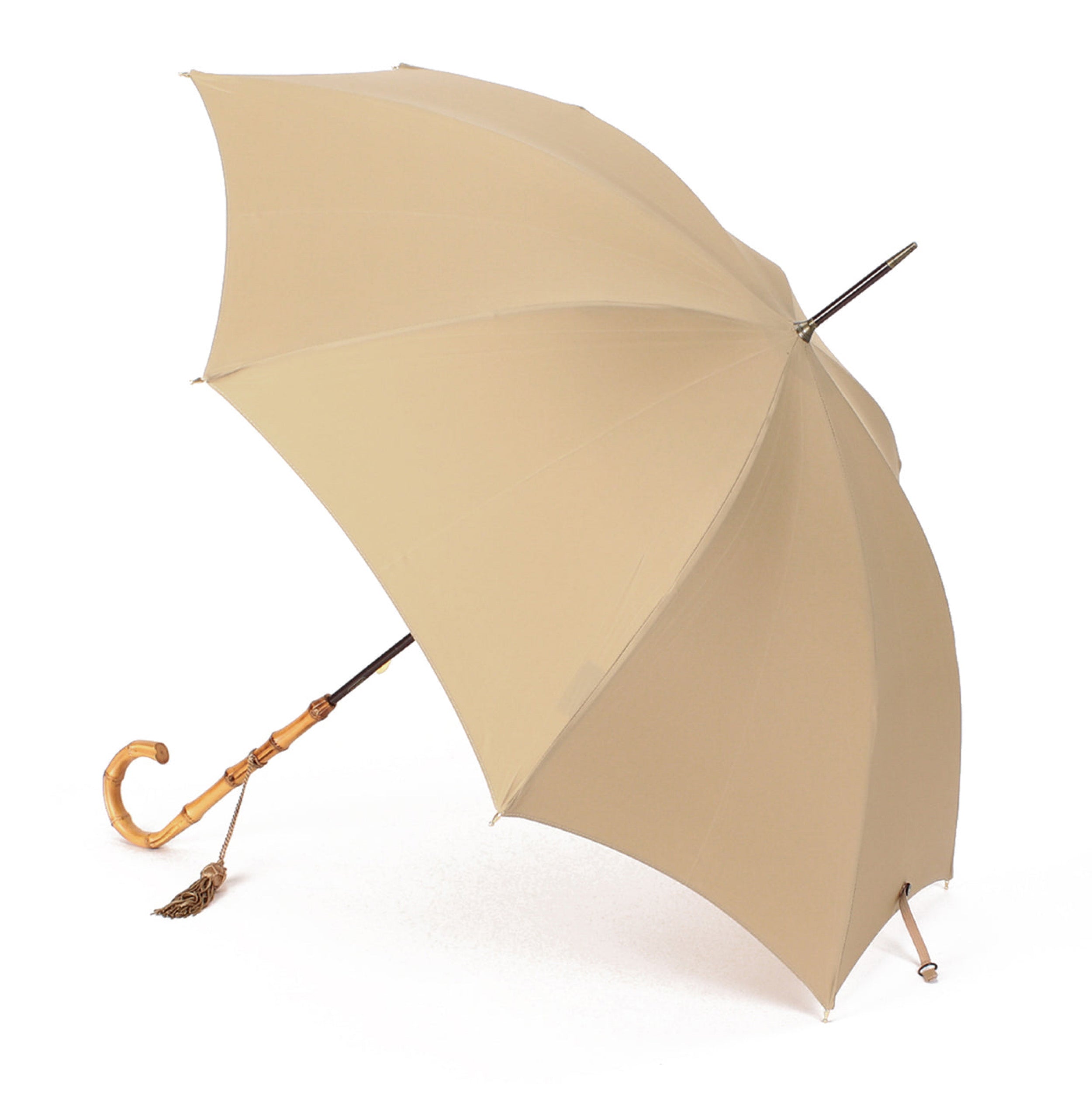 WL4 Whangee Crook | 長傘 | アーチ型ハンドル | ワンギー | 晴雨兼用傘 (650 CAMEL)