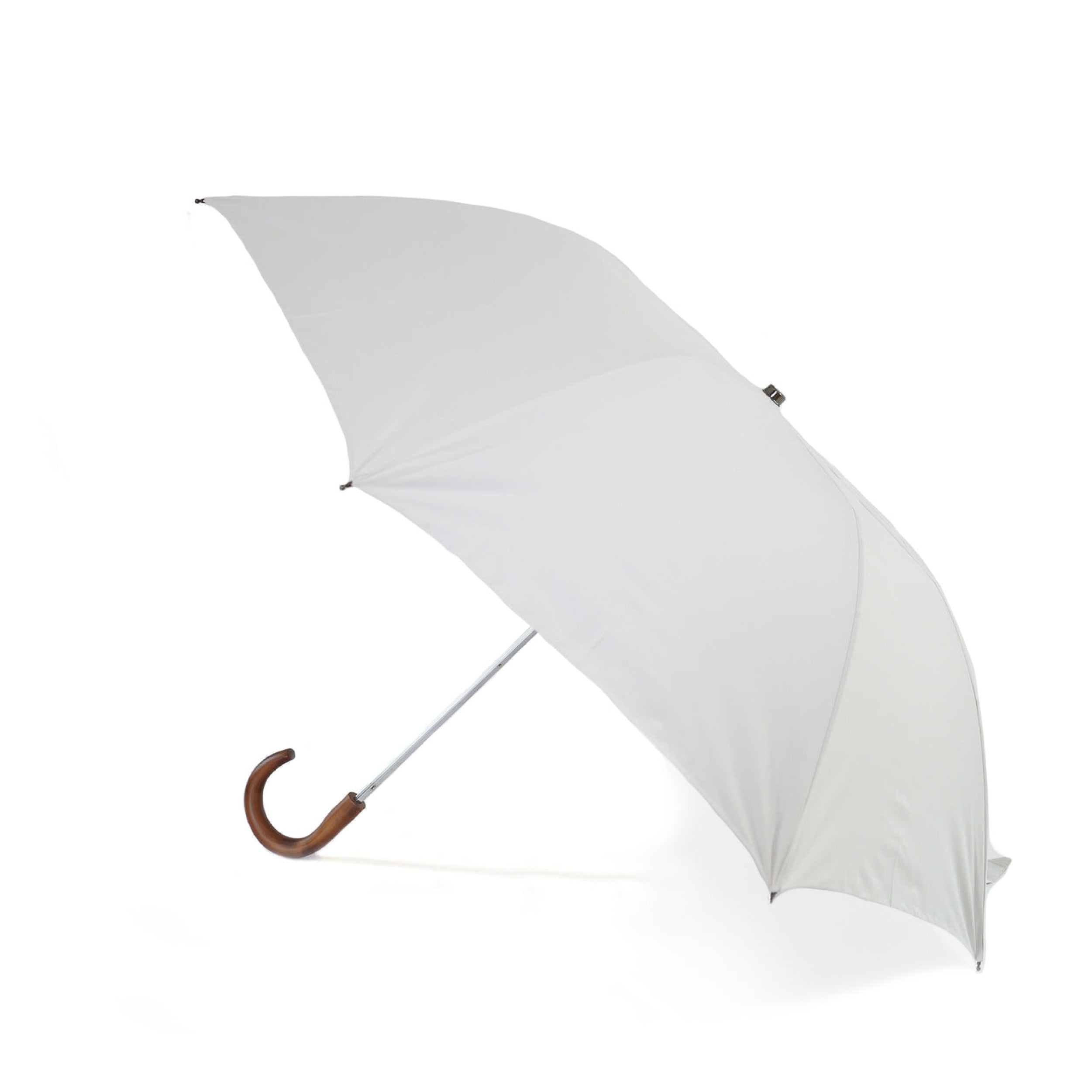 TL15 Small Maple Crook | 折りたたみ傘 | アーチ型ハンドル | メイプル | 晴雨兼用傘（遮光）(92 LIGHT GREY)