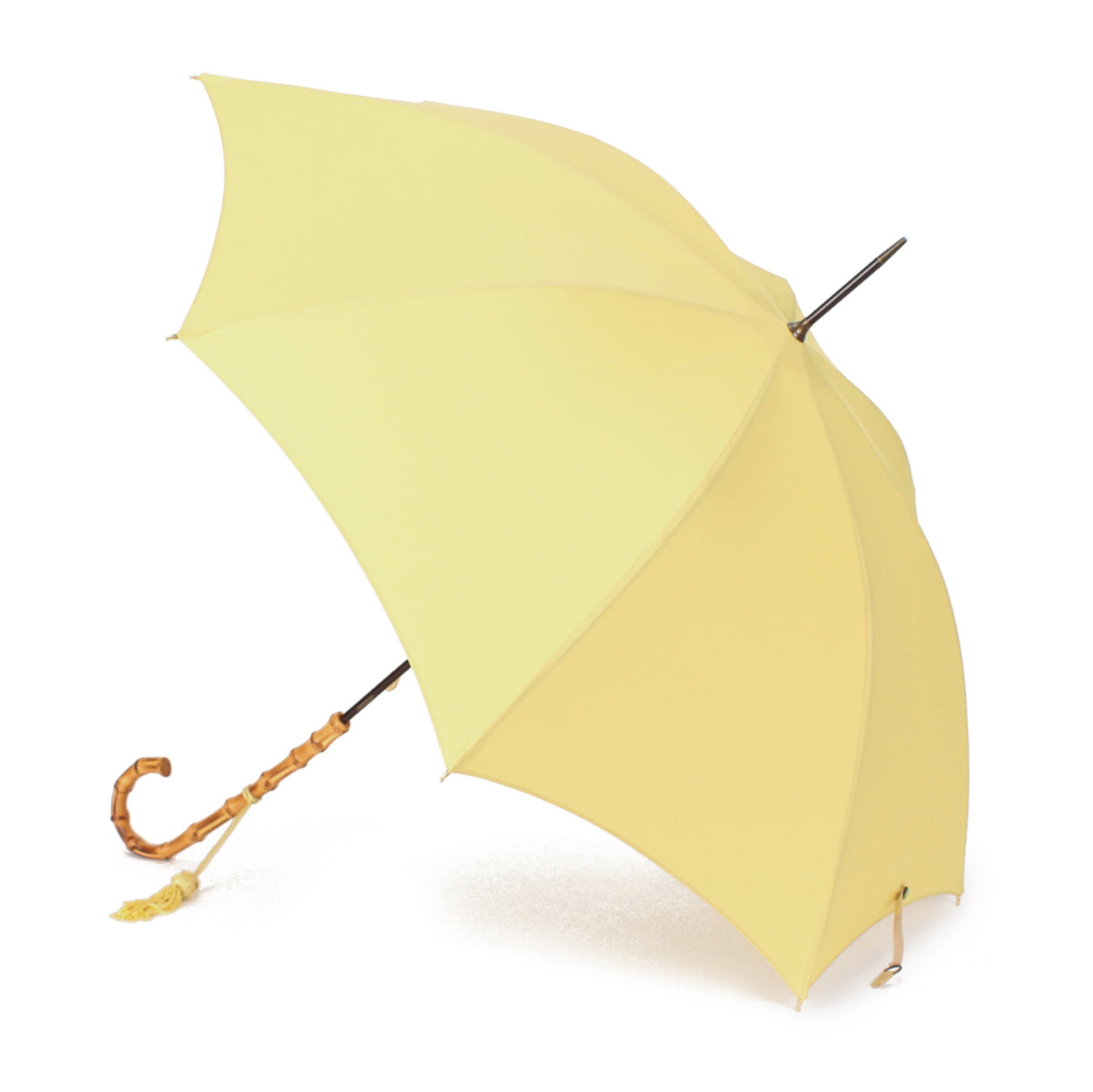 WL4 Whangee Crook | 長傘 | アーチ型ハンドル | ワンギー | 晴雨兼用傘 (BEIGE)