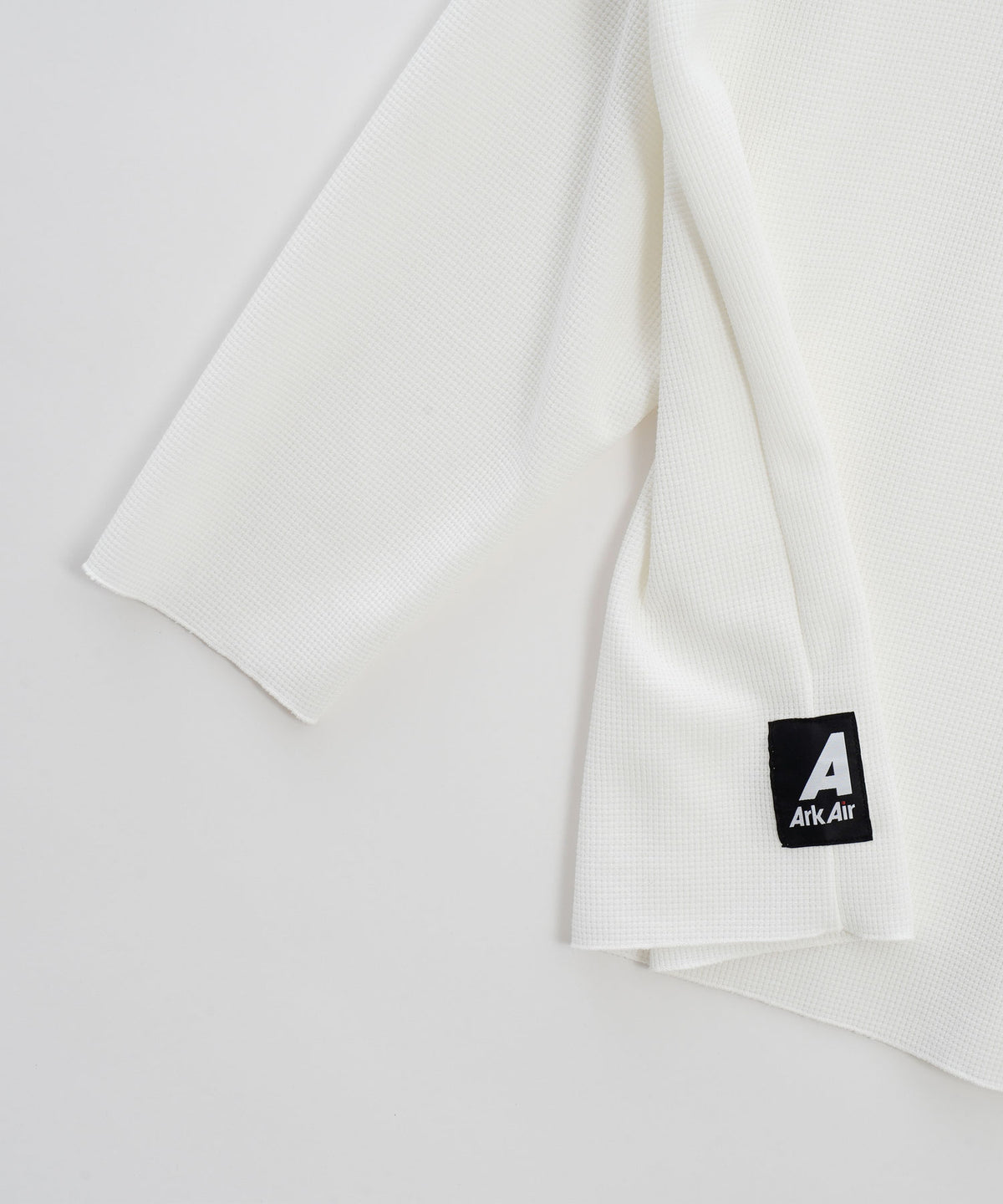 E410RA ワッフルヘンリーシャツ (CREAM)