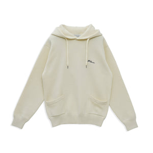 バックロゴニットパーカー 25W54