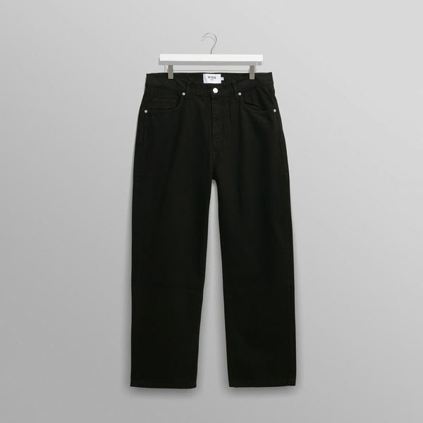 ルーズフィットデニム DENIM (BLACK)