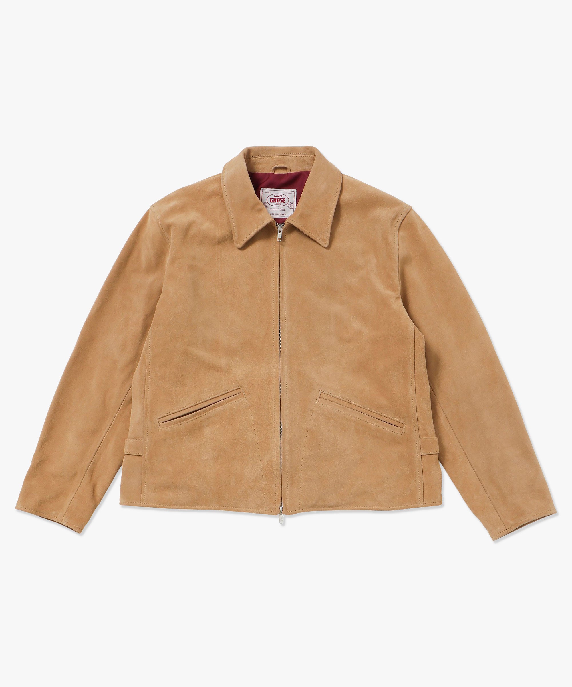 【オンライン別注】カールトン（カウ/スエード生地）- CARLTON COW SUEDE（BEIGE/LION）