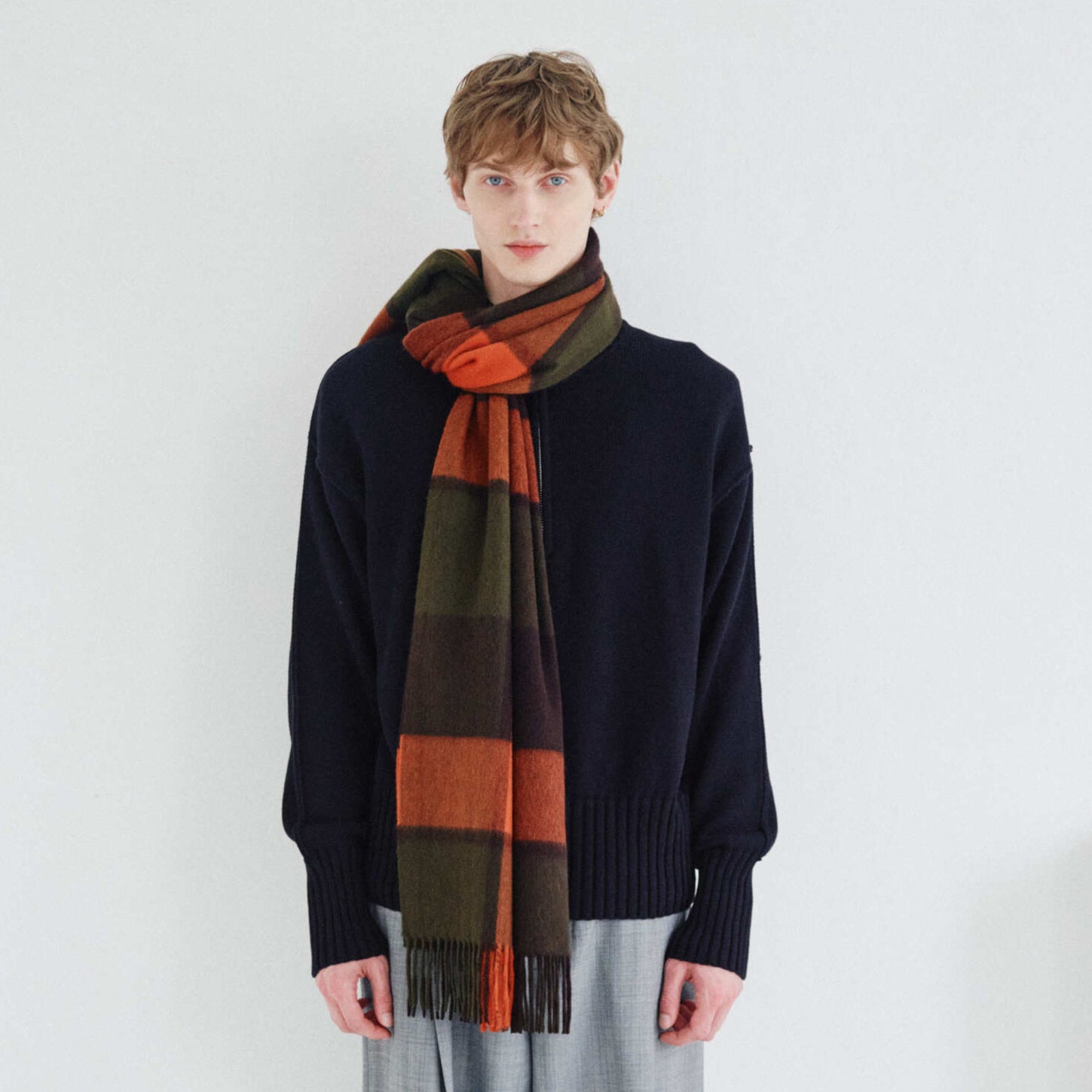 CPG52279 | 70×190 | オレンジ・カーキグリーン・チョコレートブラウン