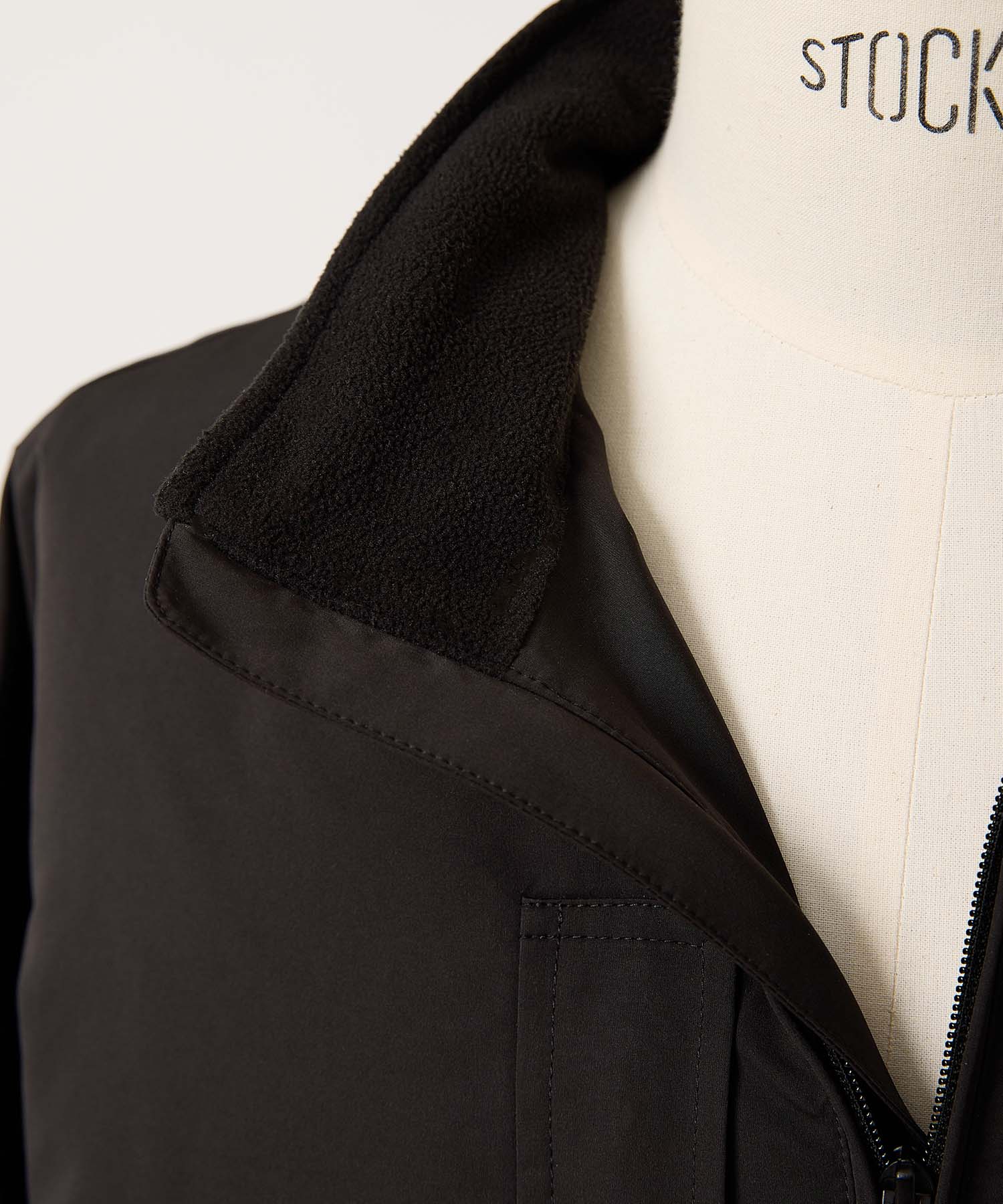 PACKABLE DOWN ZIP BLOUSON | CHM26W002 (BLACK)