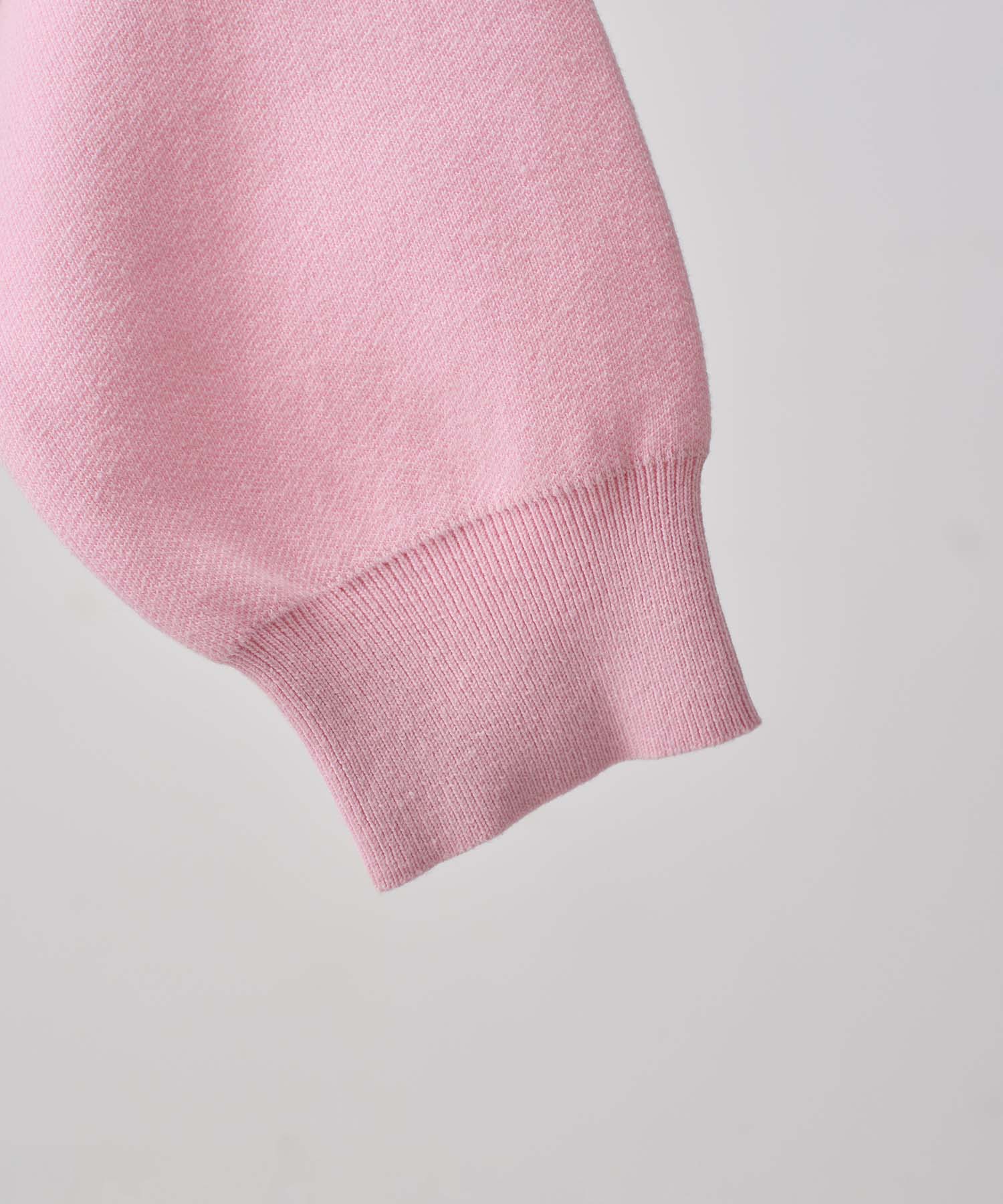 バックロゴVネックカーディガン26W103 (PINK)