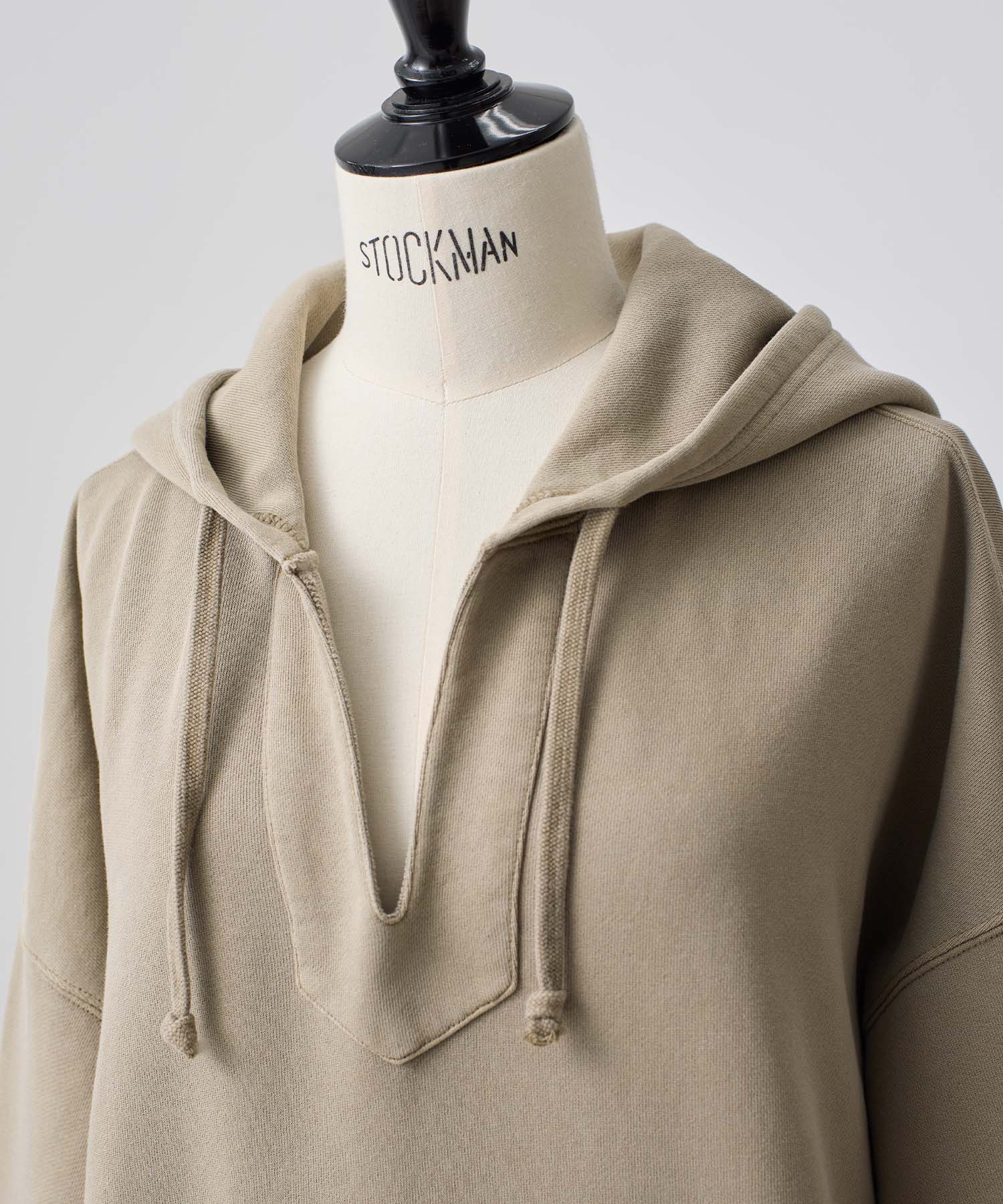 ロゴ刺繍 メキシカンフーディ 26W003 (BROWN)