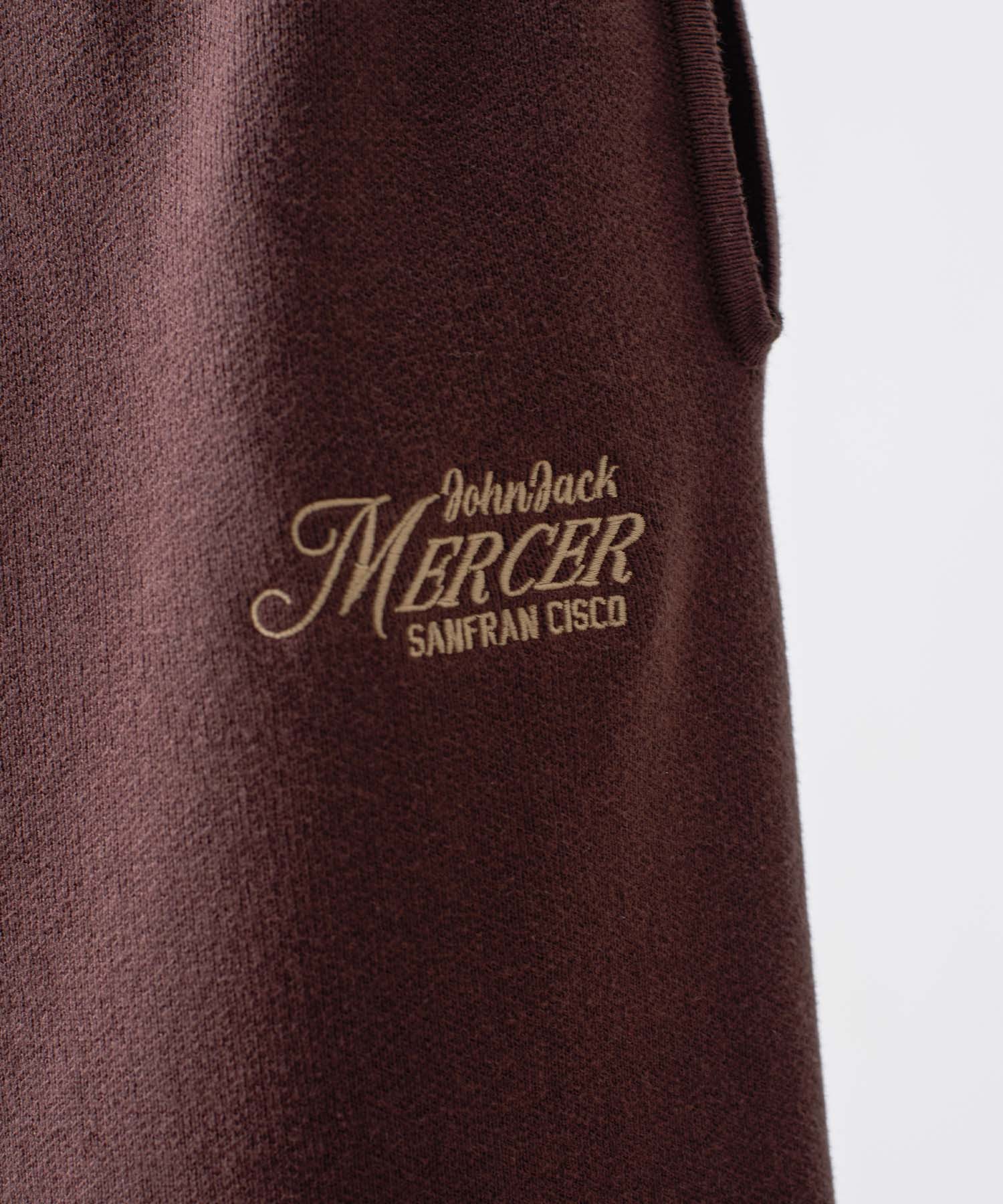 ロゴワイドニットパンツ 26W106 (BROWN)