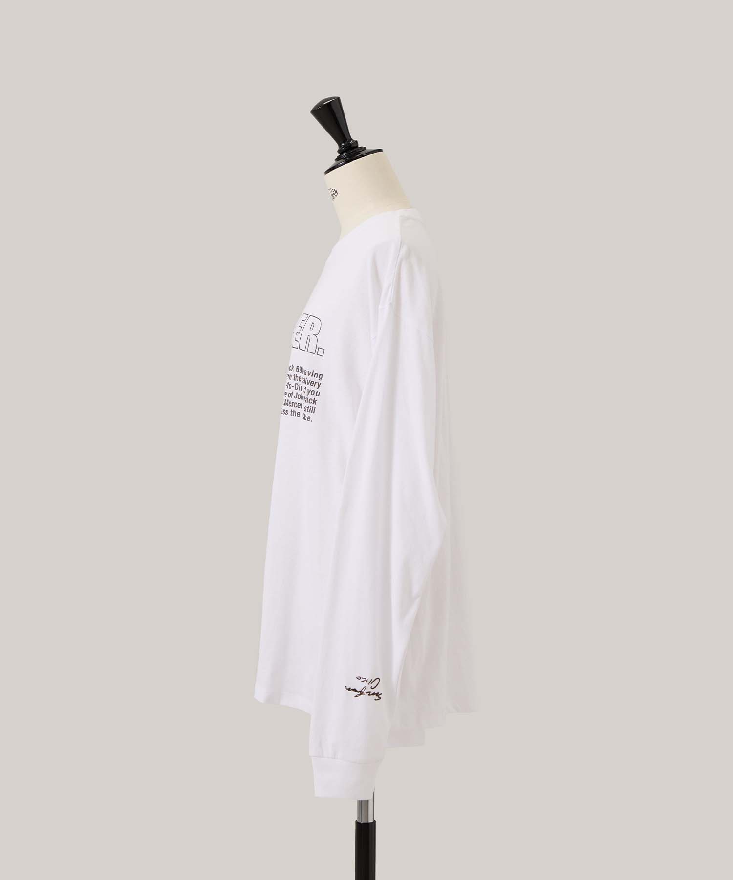 ロゴロンT 26W002 (WHITE)