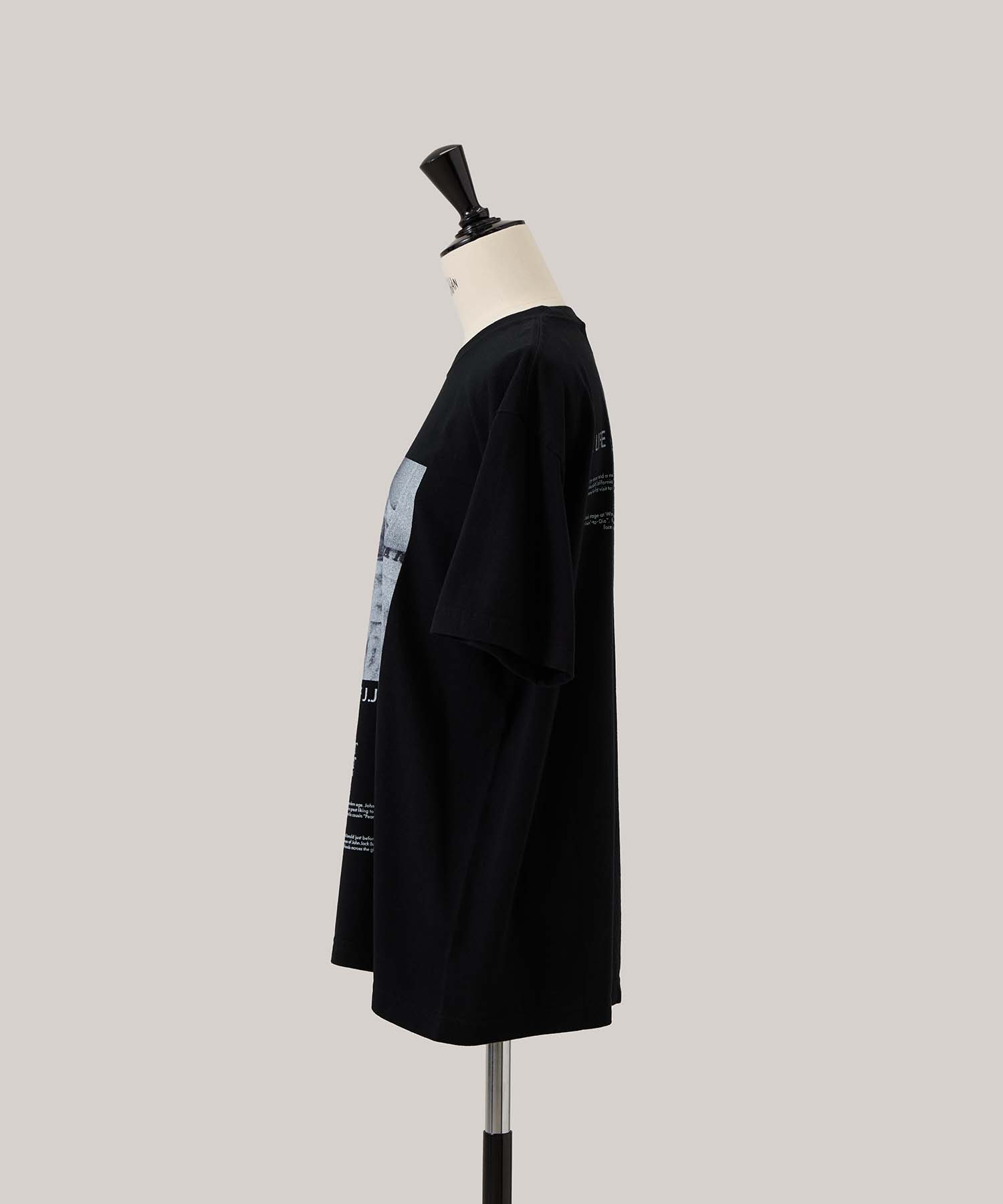 フォトTシャツ 26W010 (BLACK)