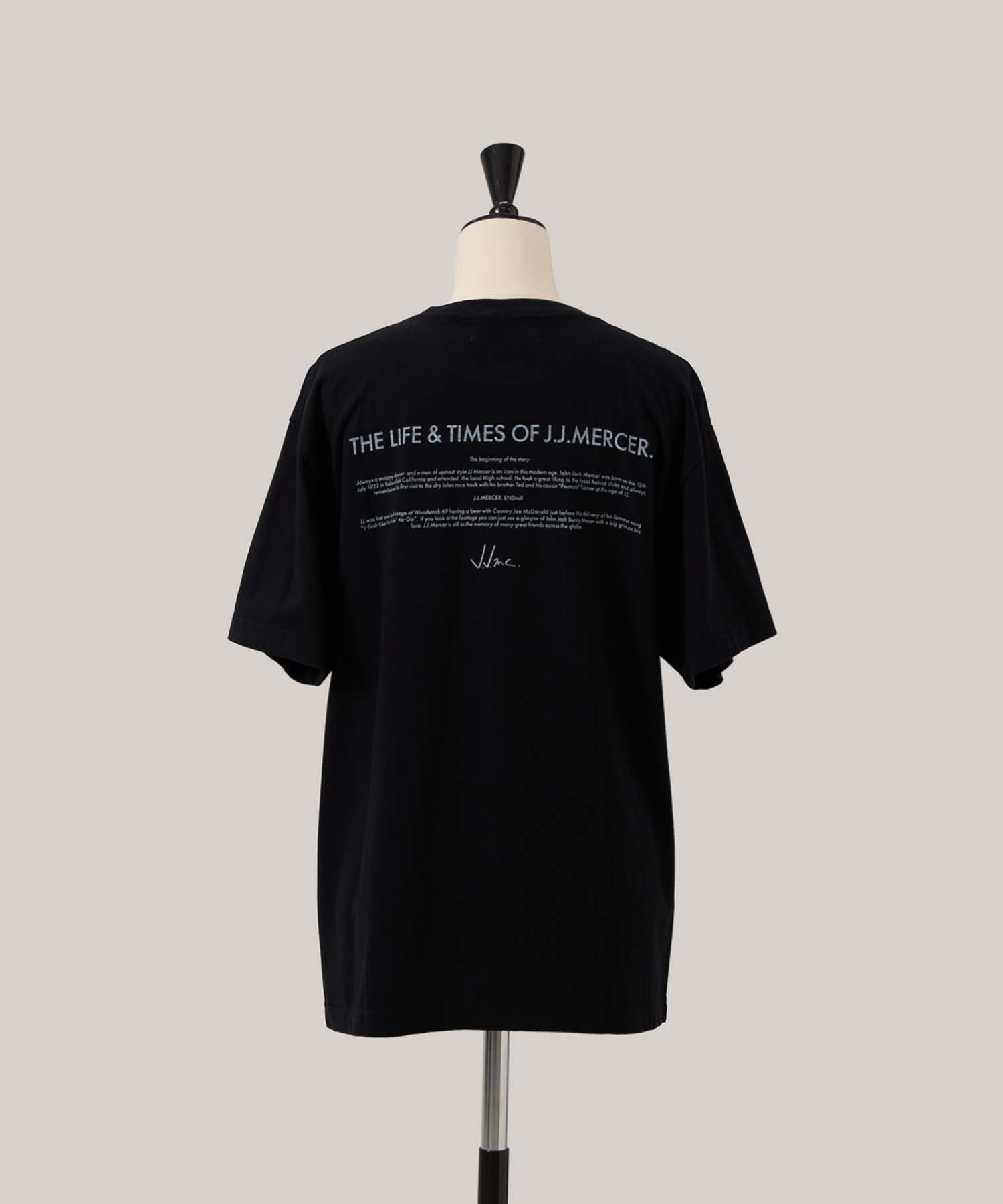 フォトTシャツ 26W010 (BLACK)