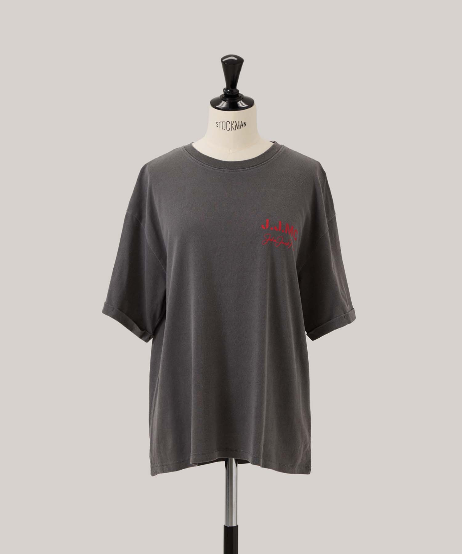 ロゴTシャツ 26W001 (CHACOAL)