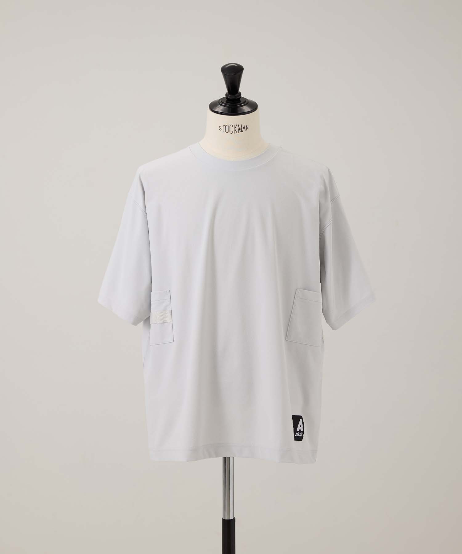 E405RA ランドアンドウォーターTシャツ (LIGHT GREY)