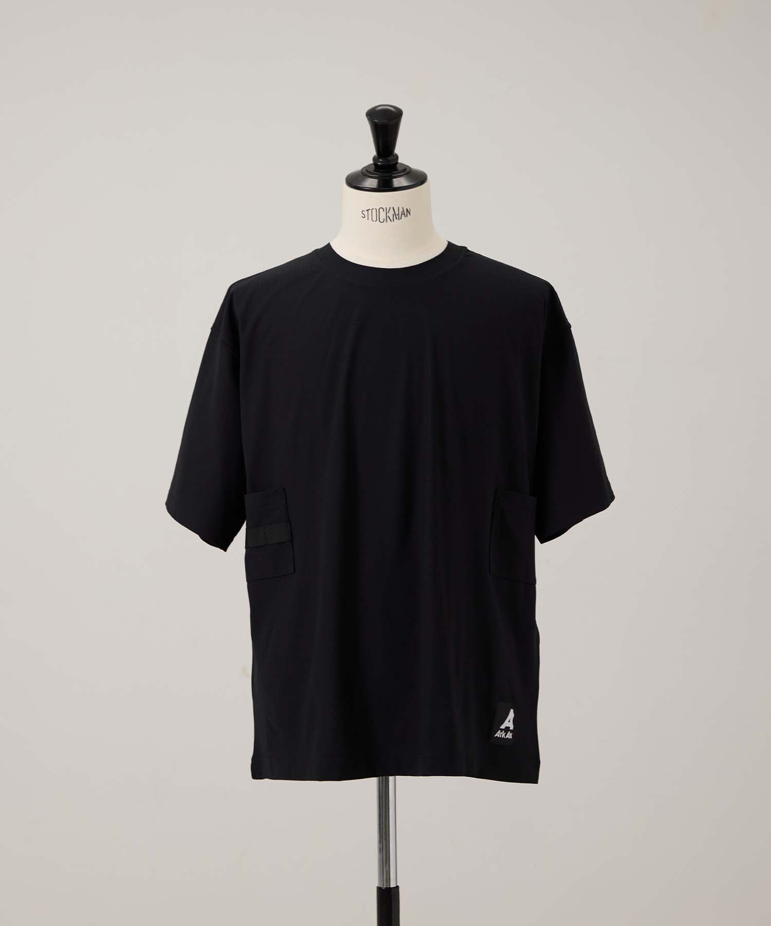 E405RA ランドアンドウォーターTシャツ (BLACK)