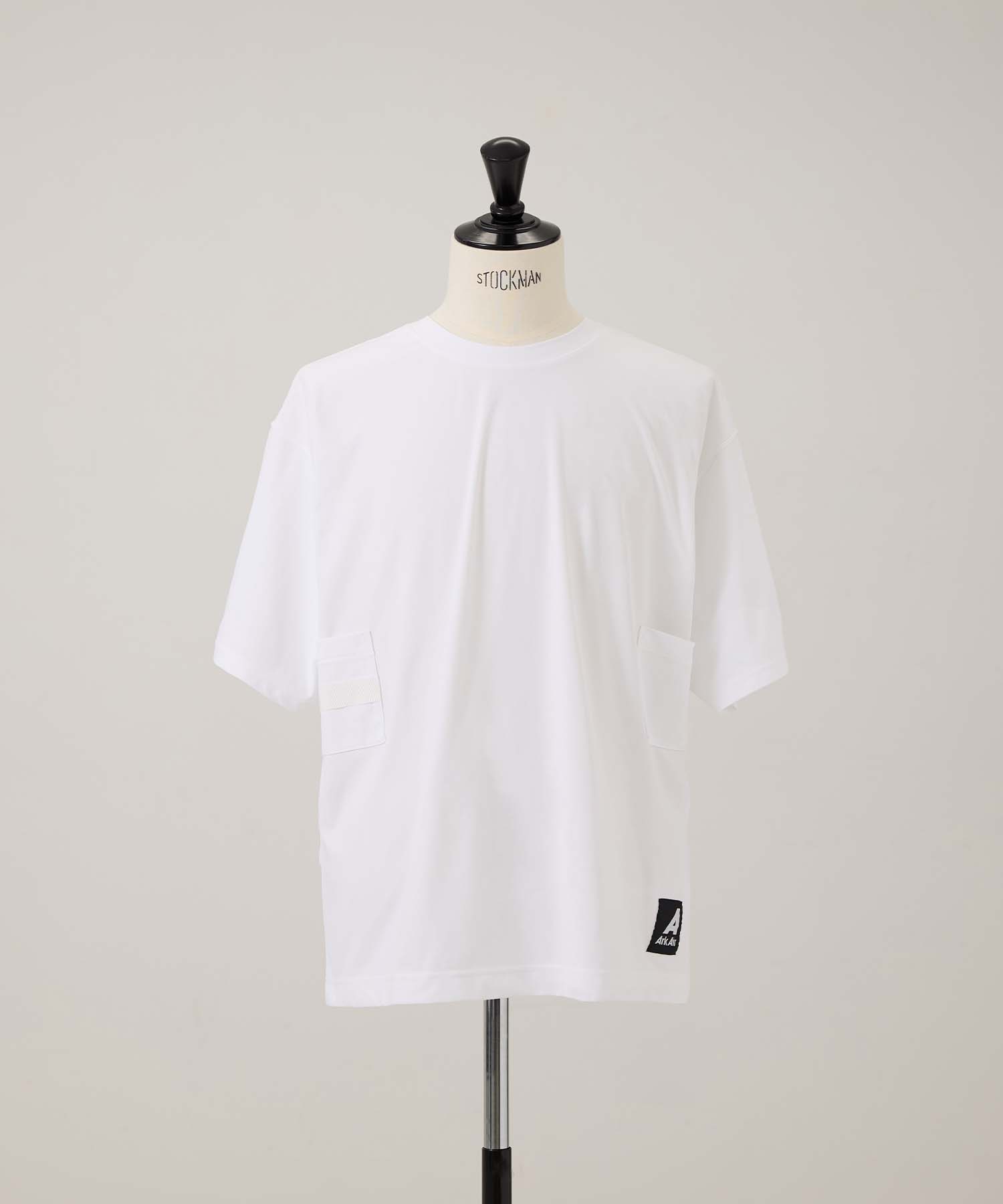 E405RA ランドアンドウォーターTシャツ (WHITE)