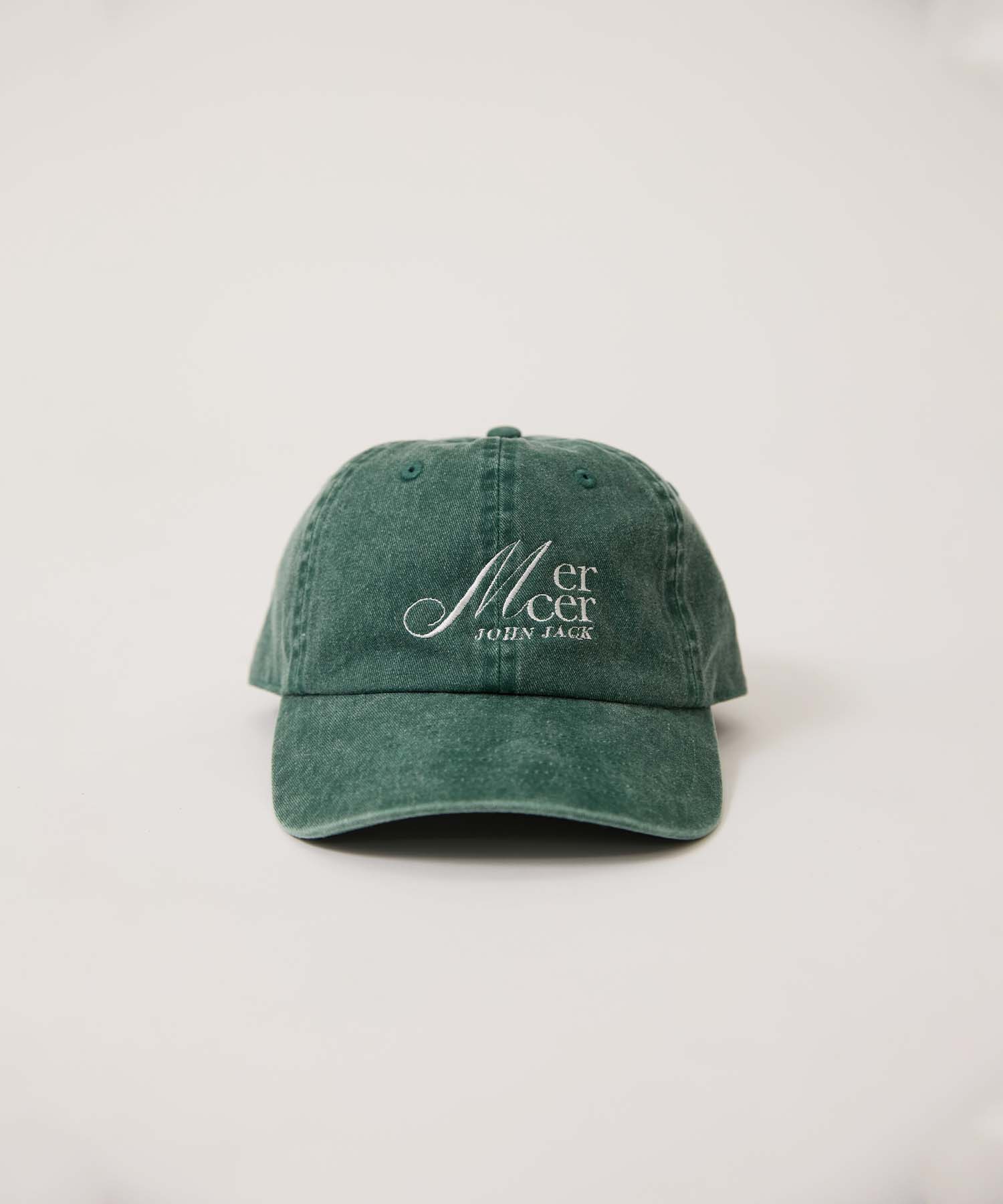 ロゴ刺繍キャップ 26SM12 (GREEN)
