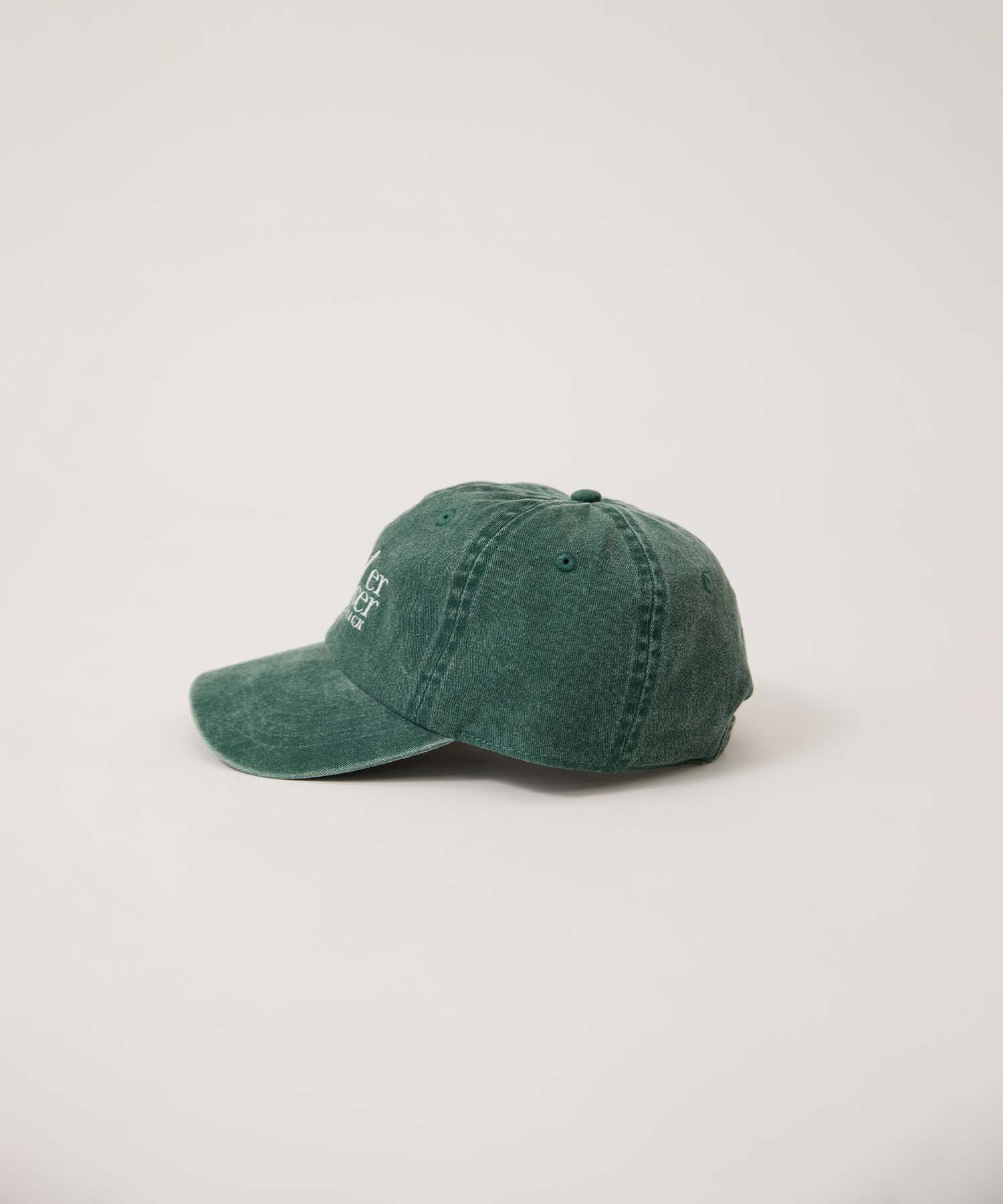ロゴ刺繍キャップ 26SM12 (GREEN)