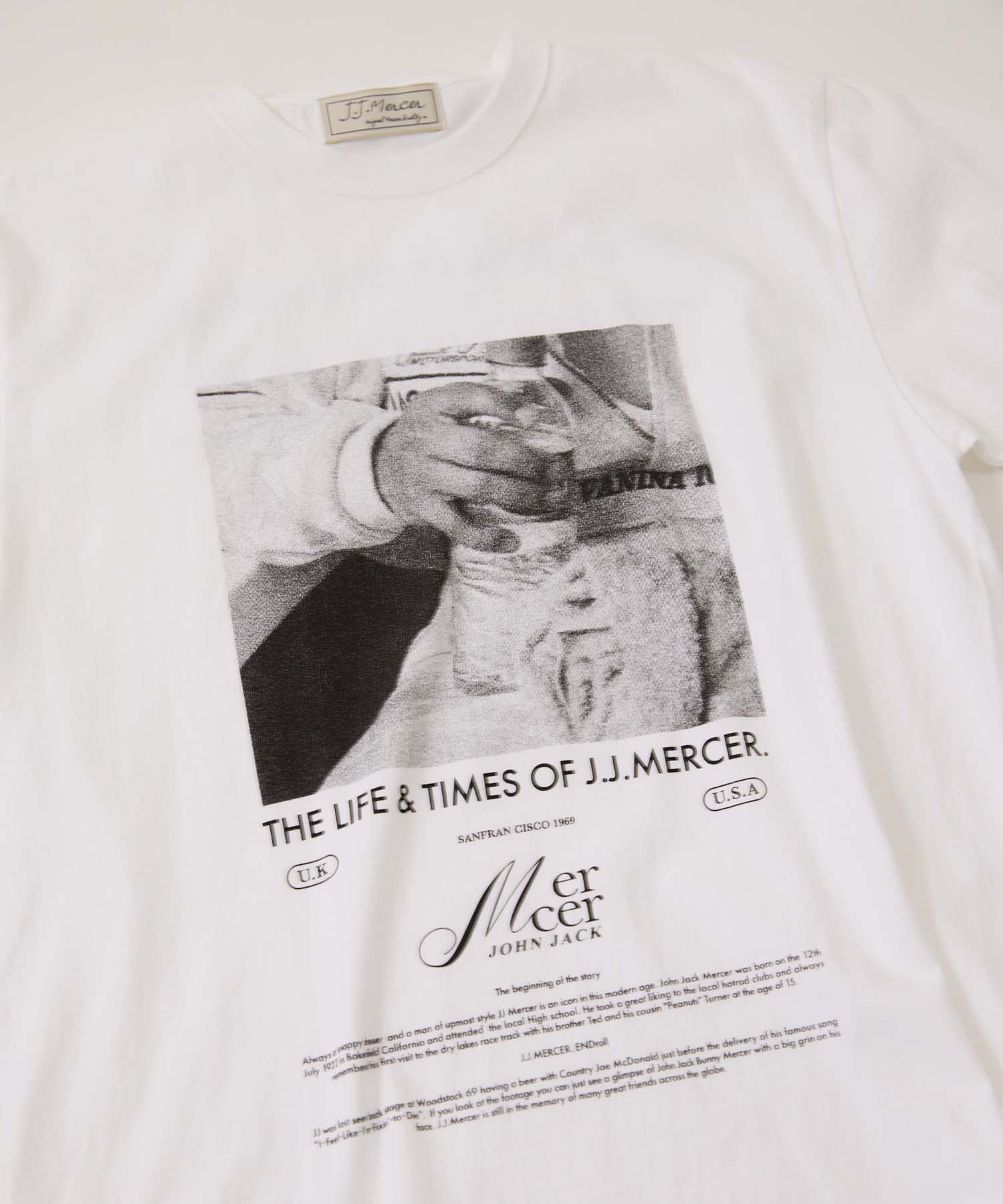 フォトTシャツ 26W010 (WHITE)