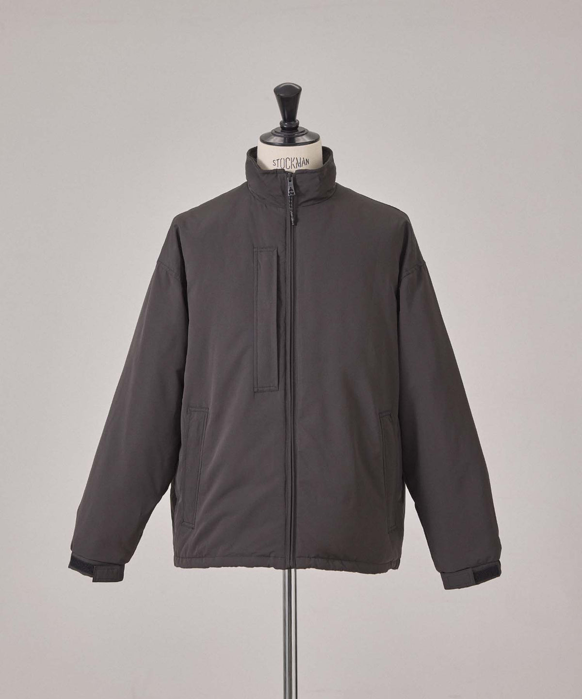 PACKABLE DOWN ZIP BLOUSON CHM26W002 (BLACK)