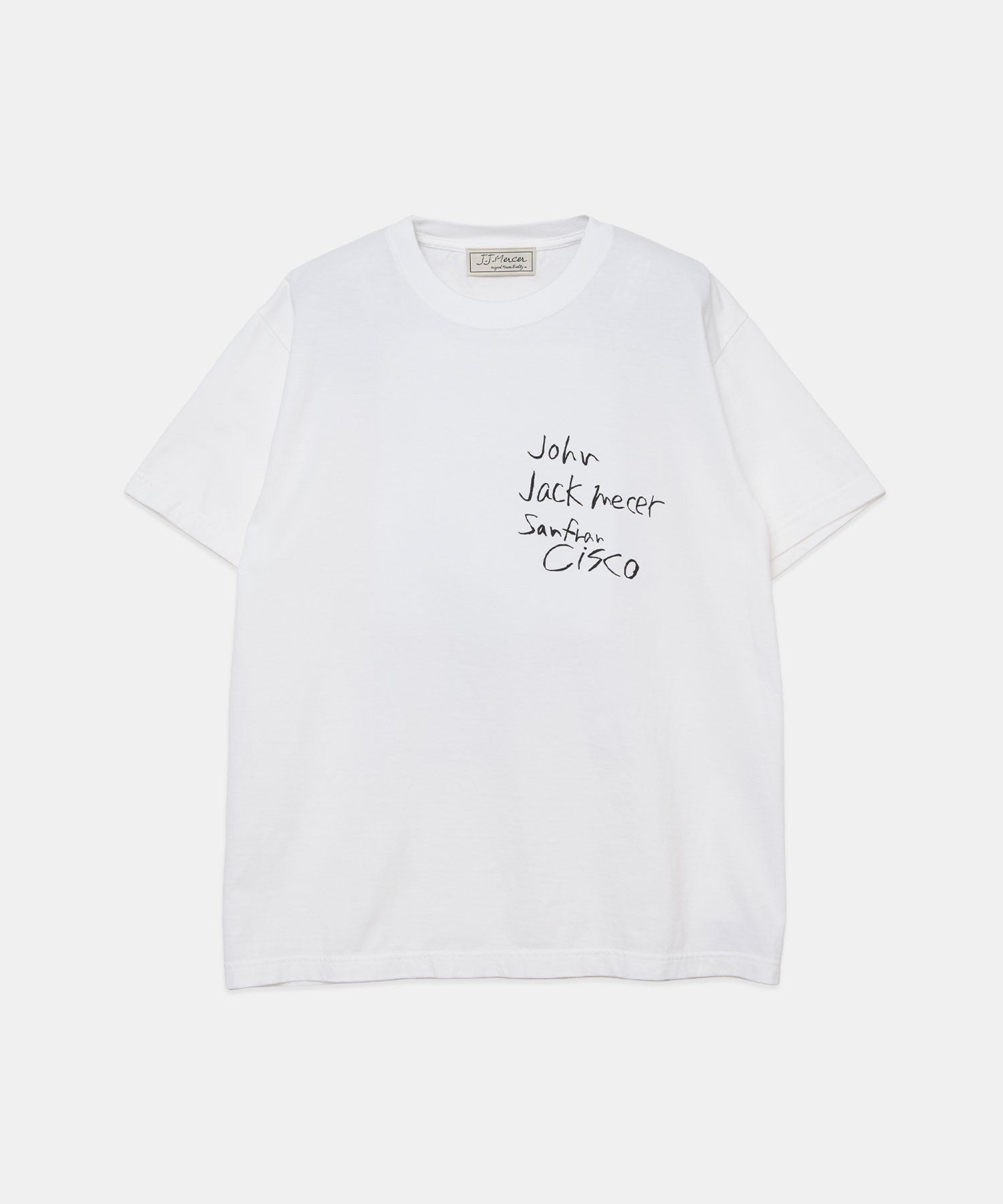 ロゴTシャツ 26W011 (WHITE)