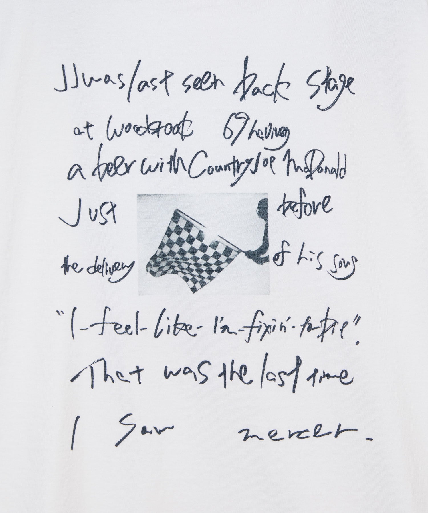 ロゴTシャツ 26W011 (WHITE)