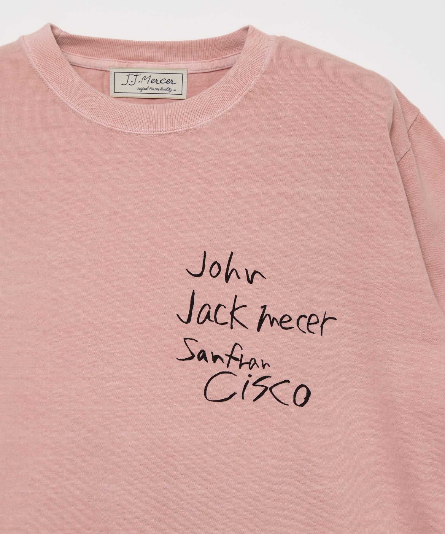 ロゴTシャツ 26W011 (PINK)