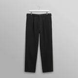 オービントラウザーズ AUBYN WOOL BLEND TWILL (CHACOAL)