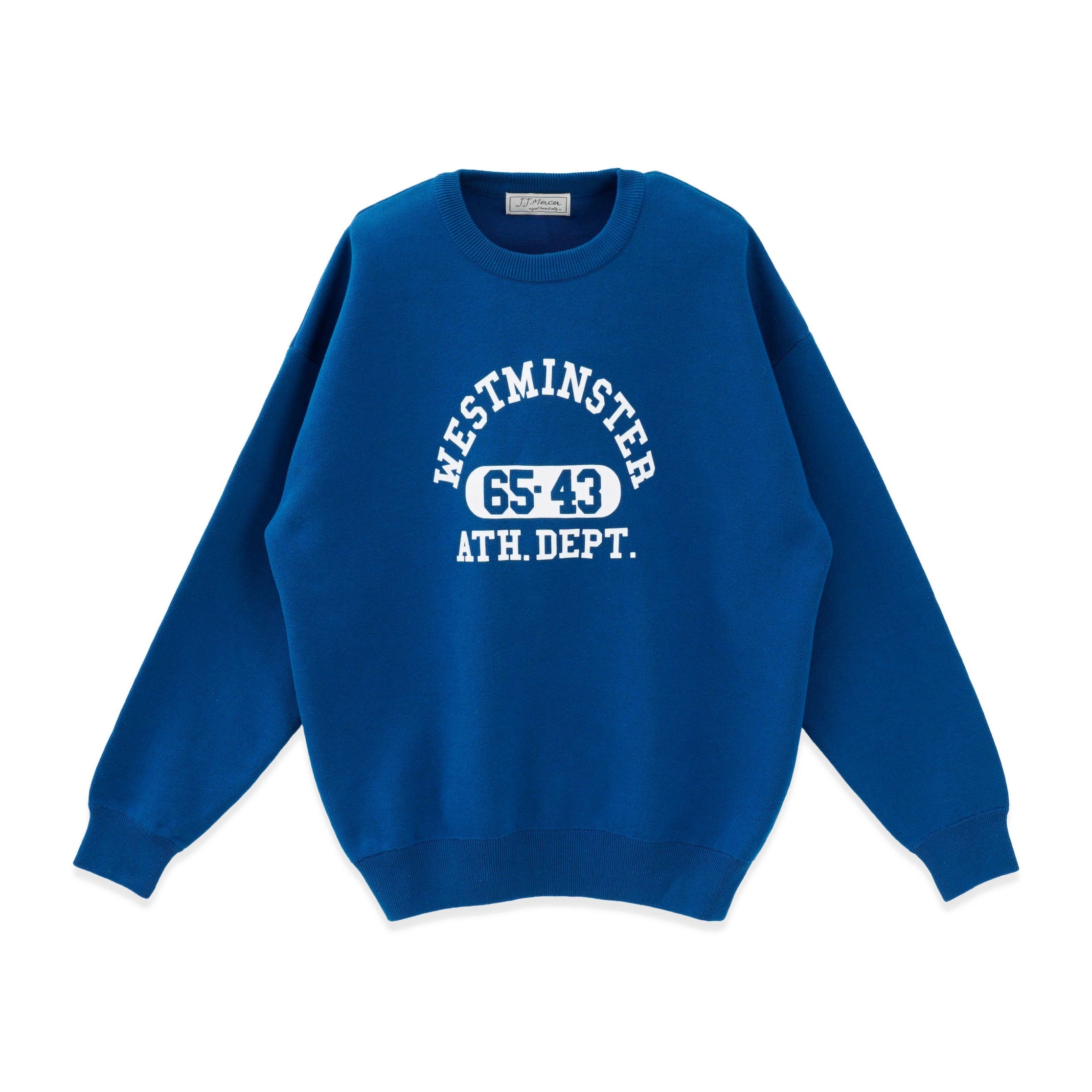 クルーネックロゴニット 25W52
