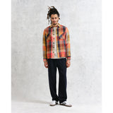 オーバーシャツ PIKE CHECK (ORANGE MULTI)