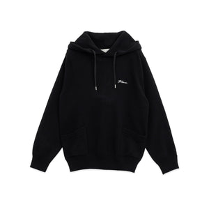 バックロゴニットパーカー 25W54