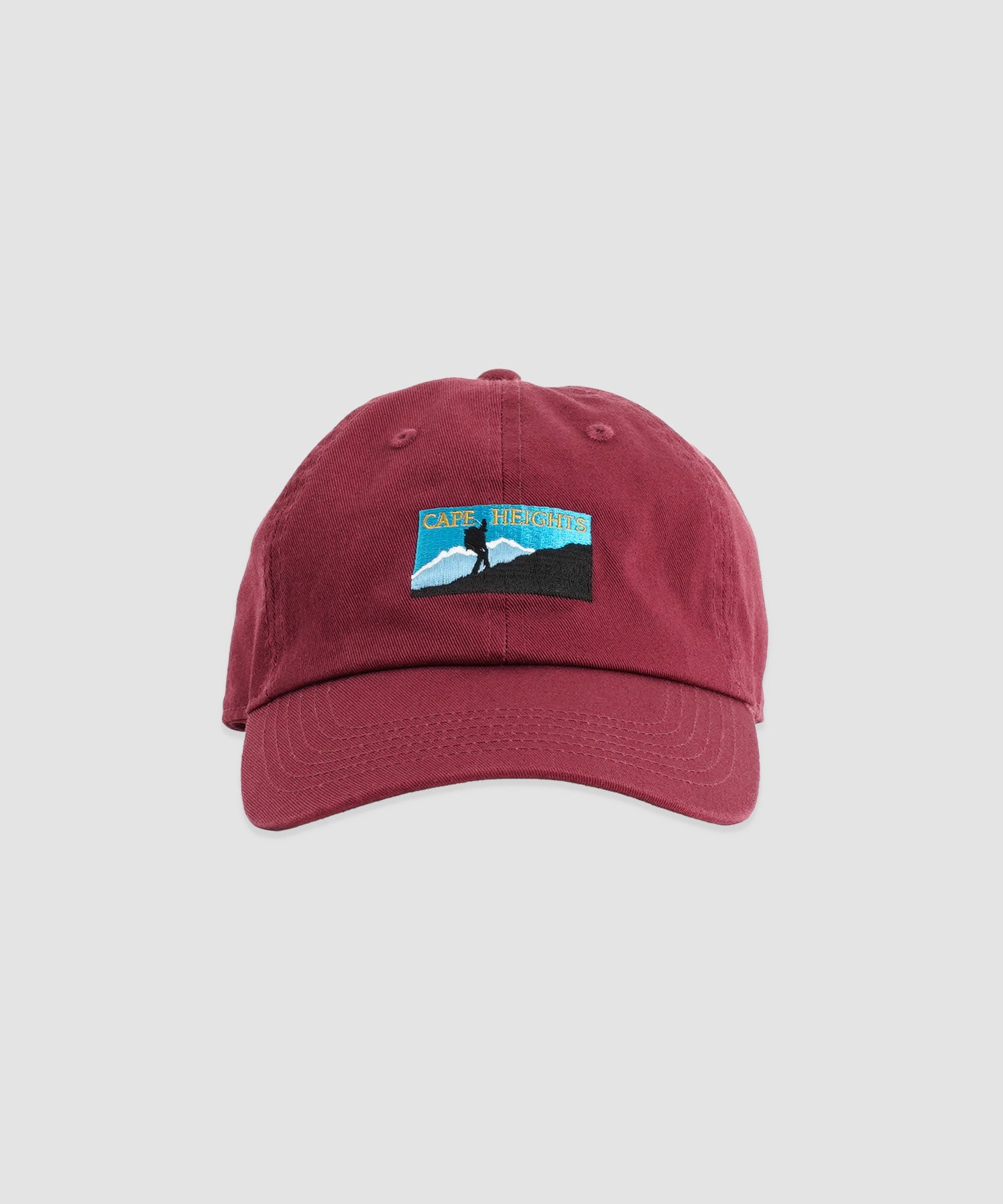 刺繍キャップ CHU26S06 (BURGUNDY)