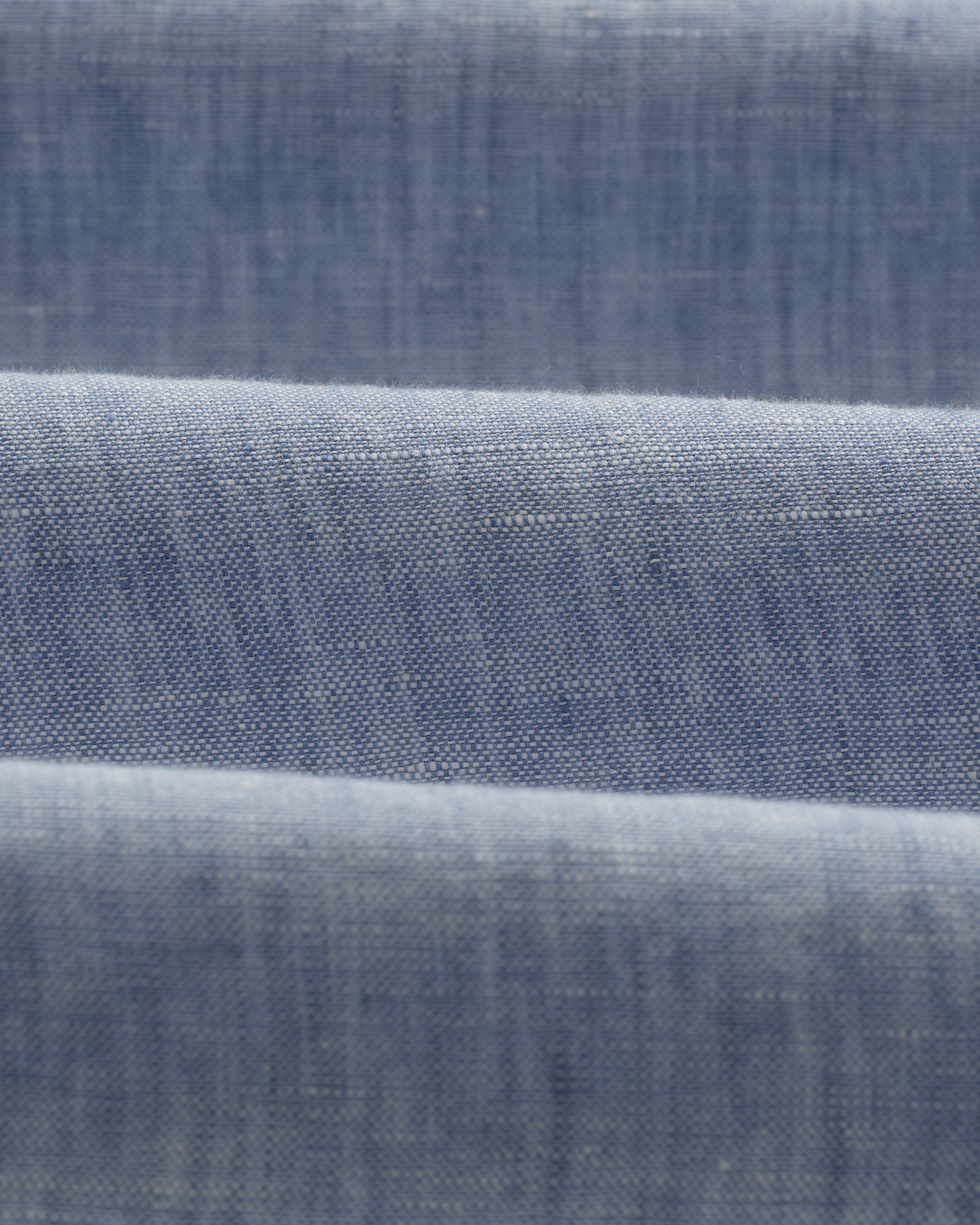 バートレットシャツ TWO TONE LINEN (BLUE)