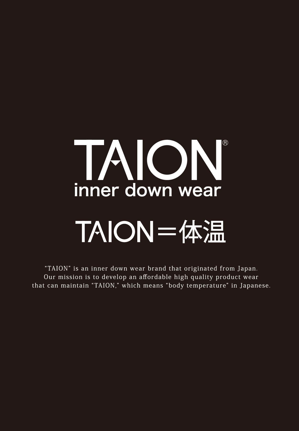 【TAIONコラボ】 TESLIN | DOWN JACKET | CHW26W100 (BEIGE)