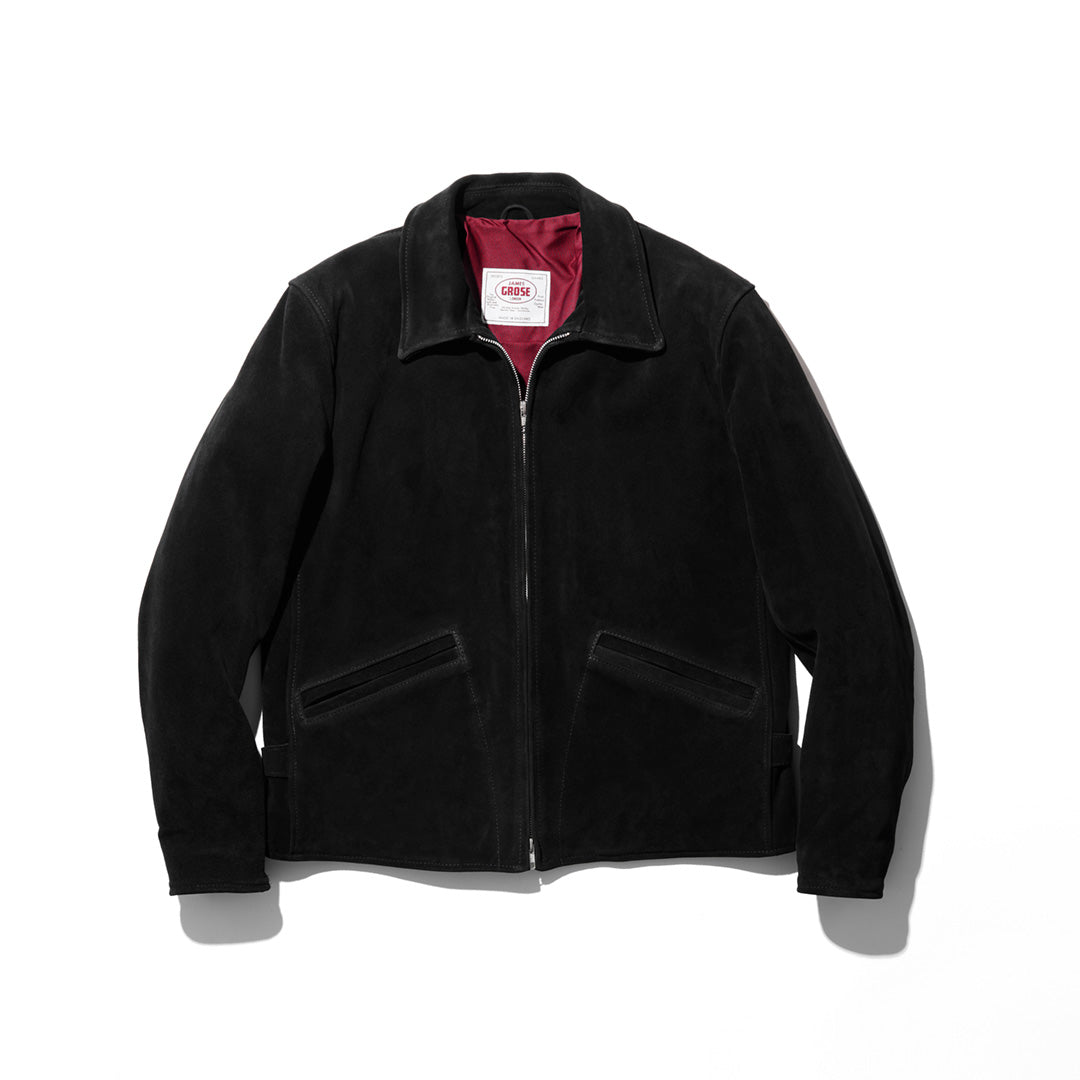 カールトン（カウ/スエード生地）- CARLTON COW SUEDE（BLACK/NERO)