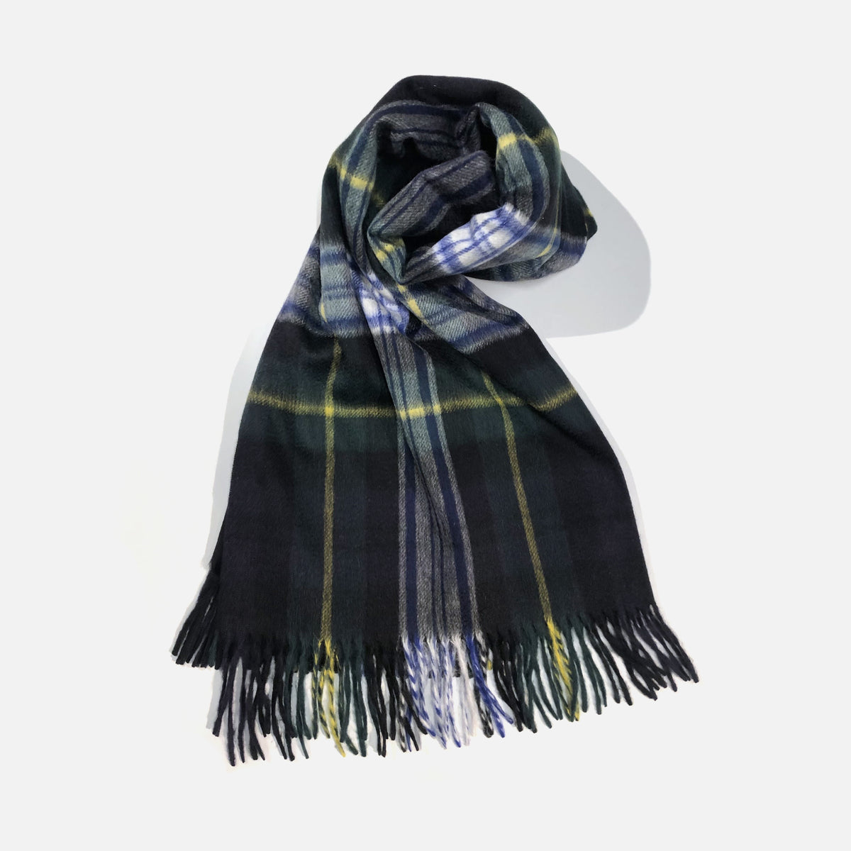 カシミヤストール ベーシックタータン 70x190 (CPG48888)【Joshua