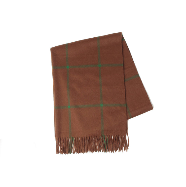 Joshua Ellis（ジョシュアエリス）カシミヤストール ウィンドウペイン70×190　CPG50707