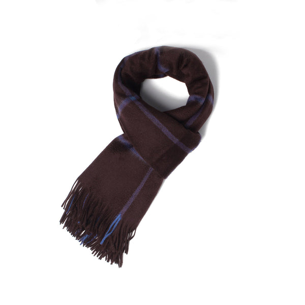 Joshua Ellis（ジョシュアエリス）カシミヤストール ウィンドウペイン70×190　CPG50709