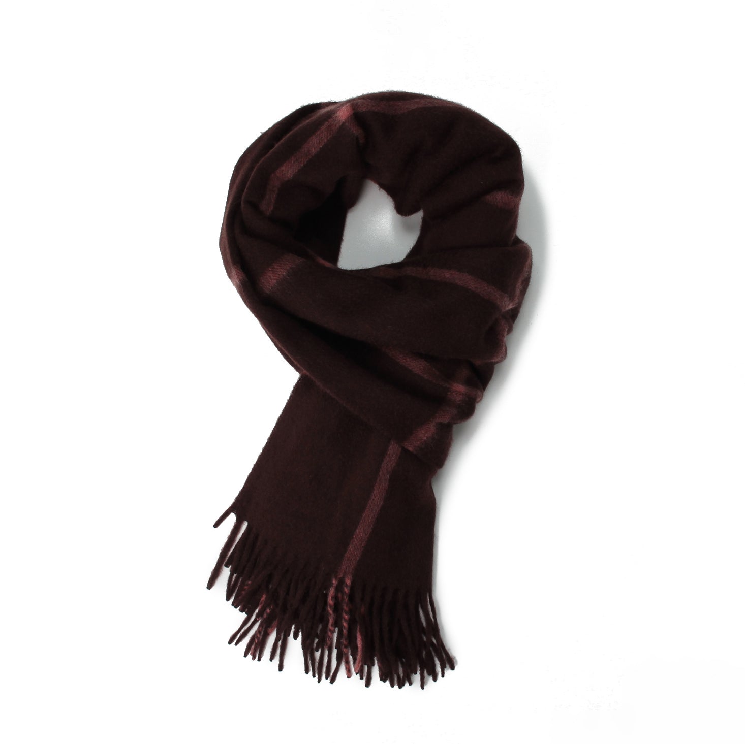 Joshua Ellis（ジョシュアエリス）カシミヤストール ウィンドウペイン70×190　CPG51178