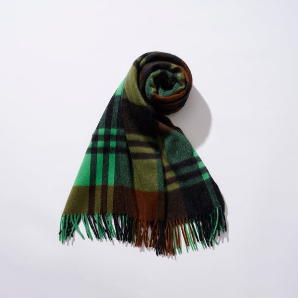 Joshua Ellis（ジョシュアエリス）ストール　プライマリーブラックウォッチ 70x190　CPG51780