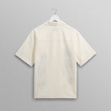 ディドコットシャツ ABSTRACT APPLIQUE (ECRU/MULTI)
