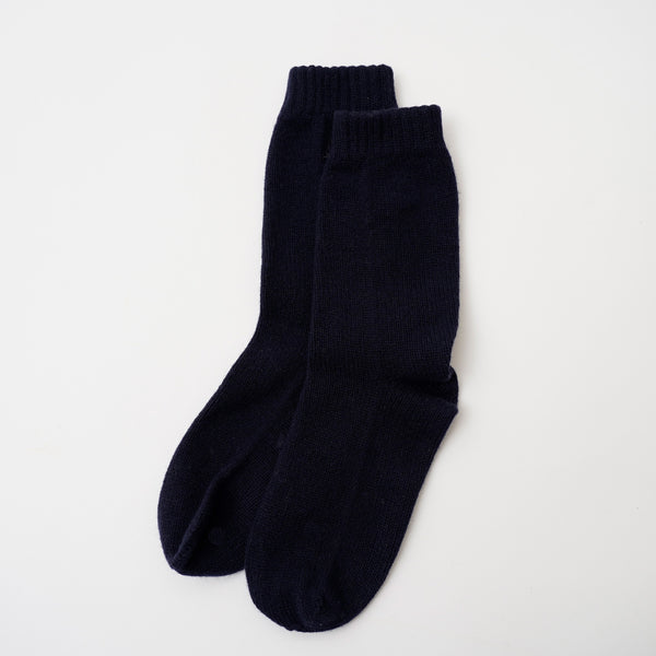 カシミヤベッドソックス _K09 (ネイビー)