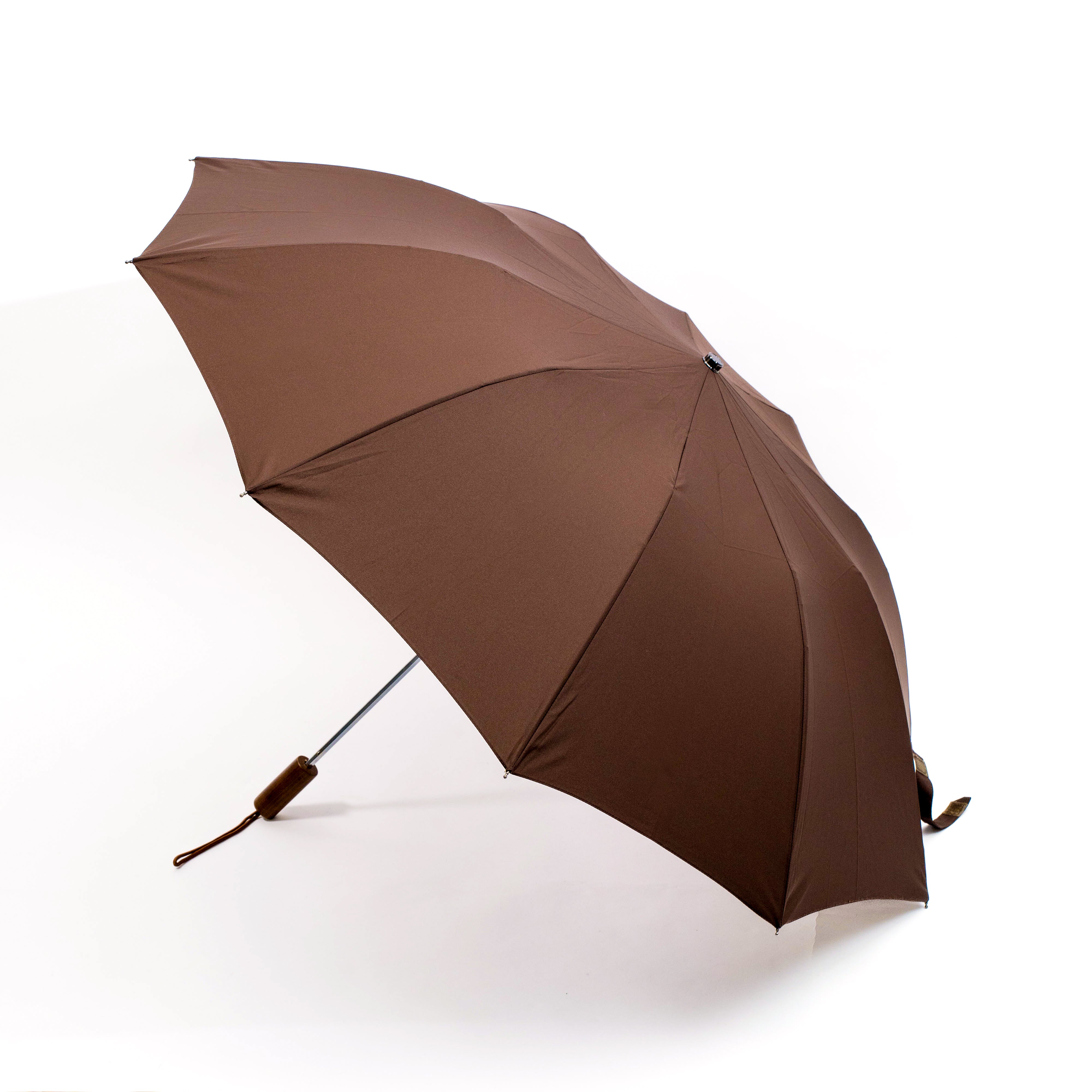 TL2 Maple Straight | 折りたたみ傘 | ストレート型ハンドル | メイプル | 雨用傘 ((BROWN-06 BROWN)