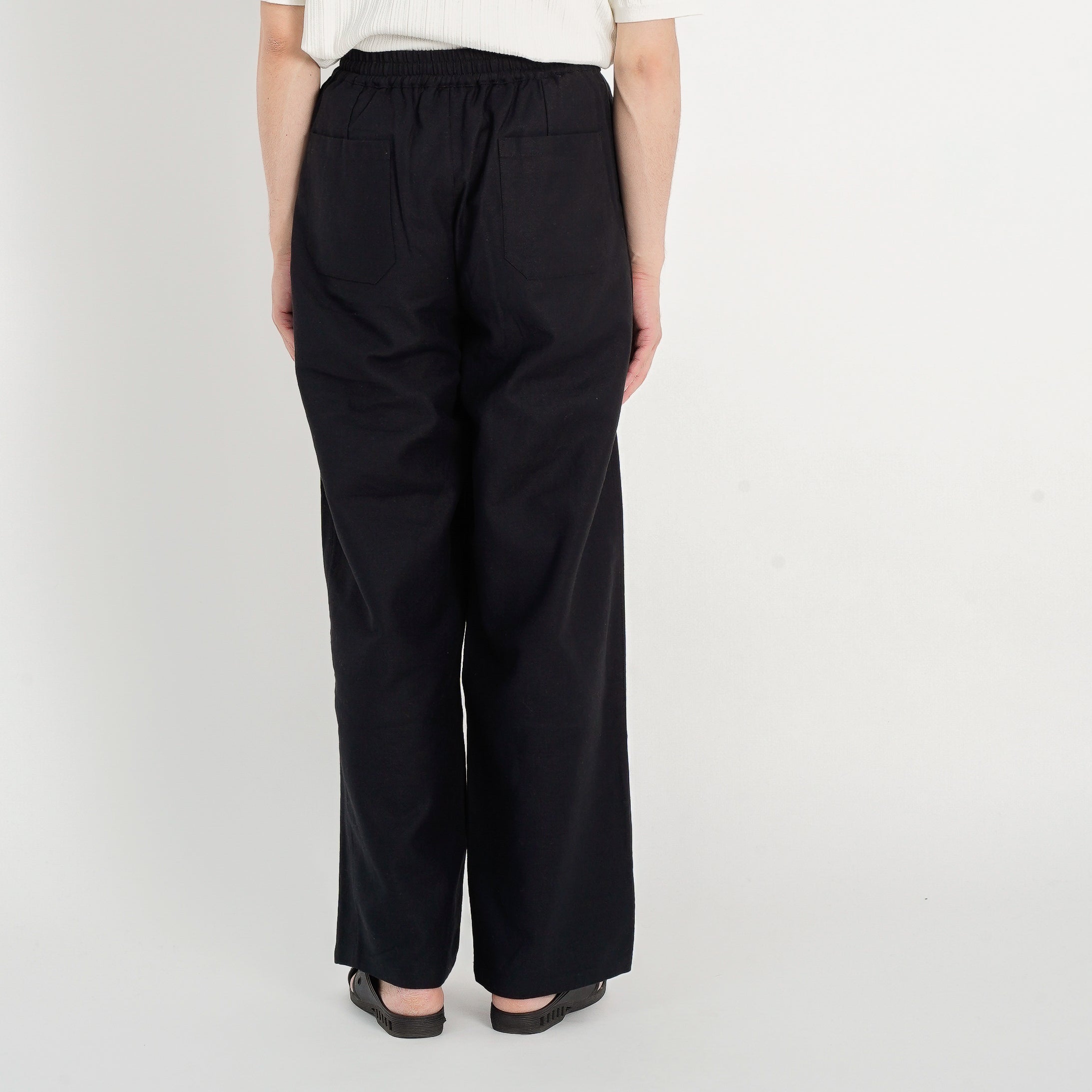 キャンベルトラウザーズ (BLACK)